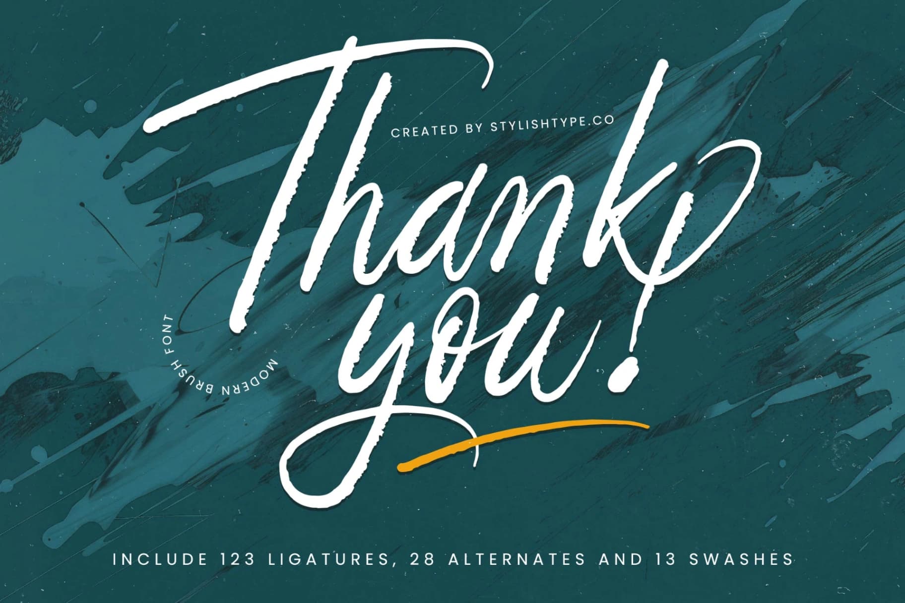 Preview 20 for Strength Brust - Modern Brush Font