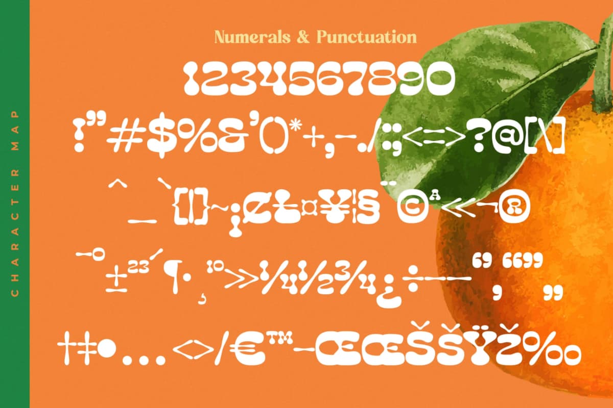 Lemon Burst - Groovy Display Font font preview 18