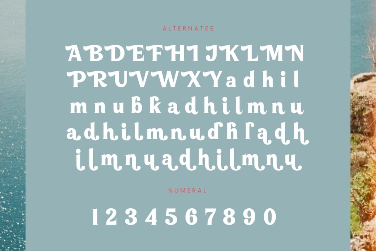 Dream Waves - Serif Display Font font preview 18