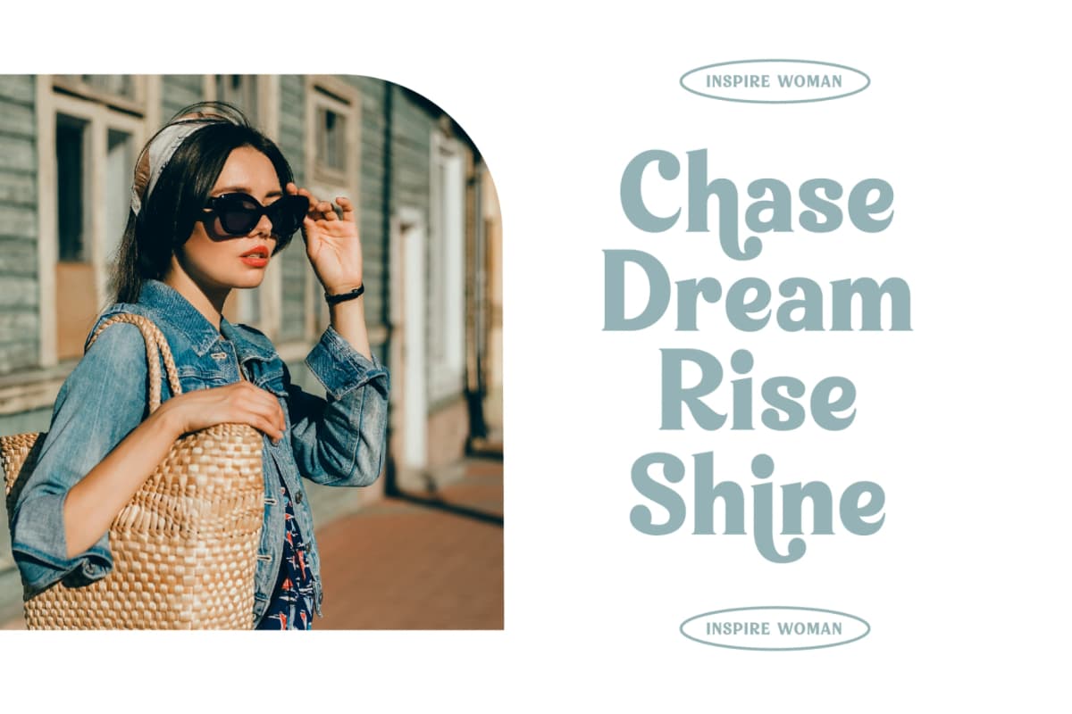 Dream Waves - Serif Display Font font preview 8