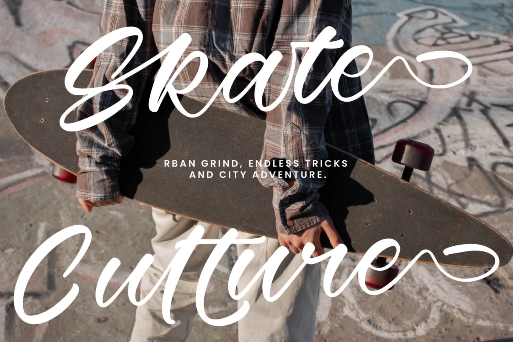 Preview 6 for Globals Simple - Bold Calligraphy Script