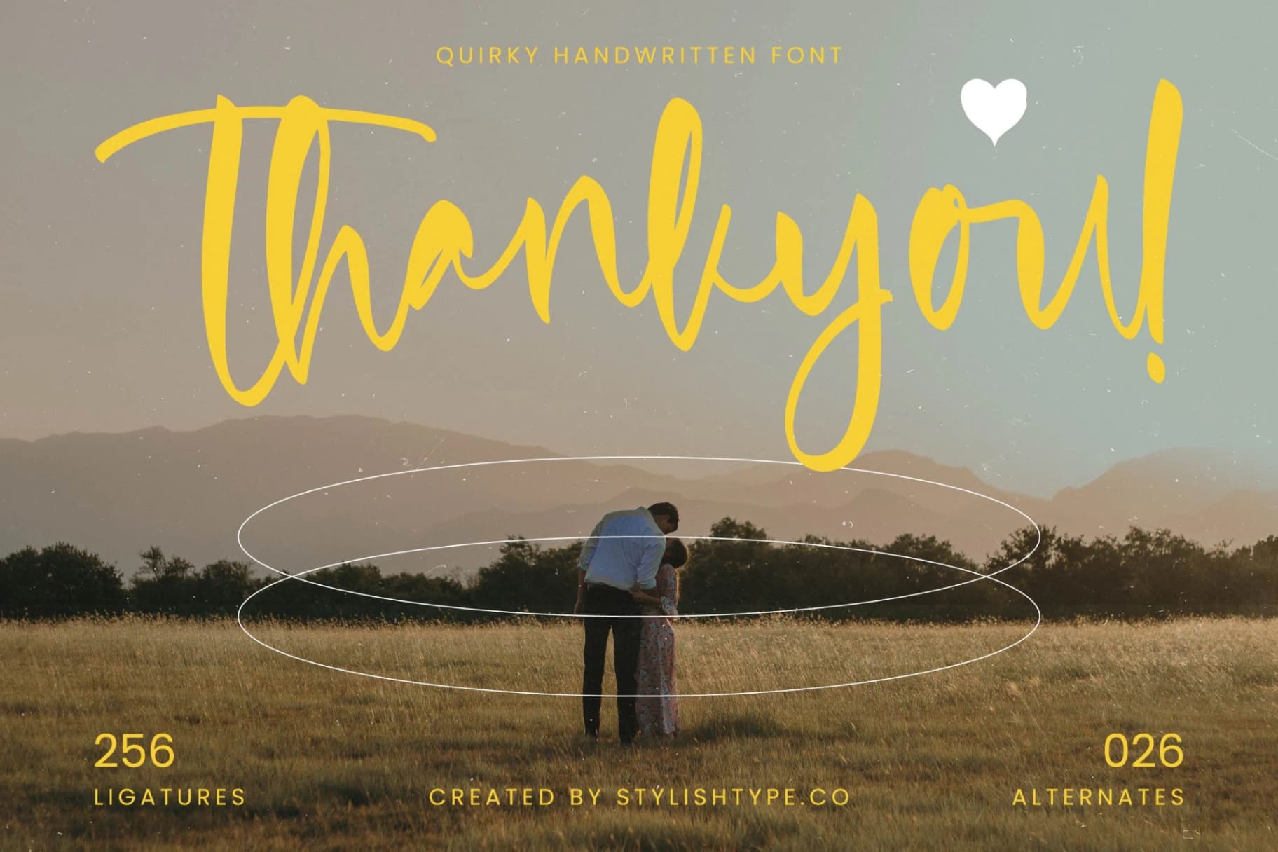 Preview 20 for Heartime - Quirky Handwritten Font