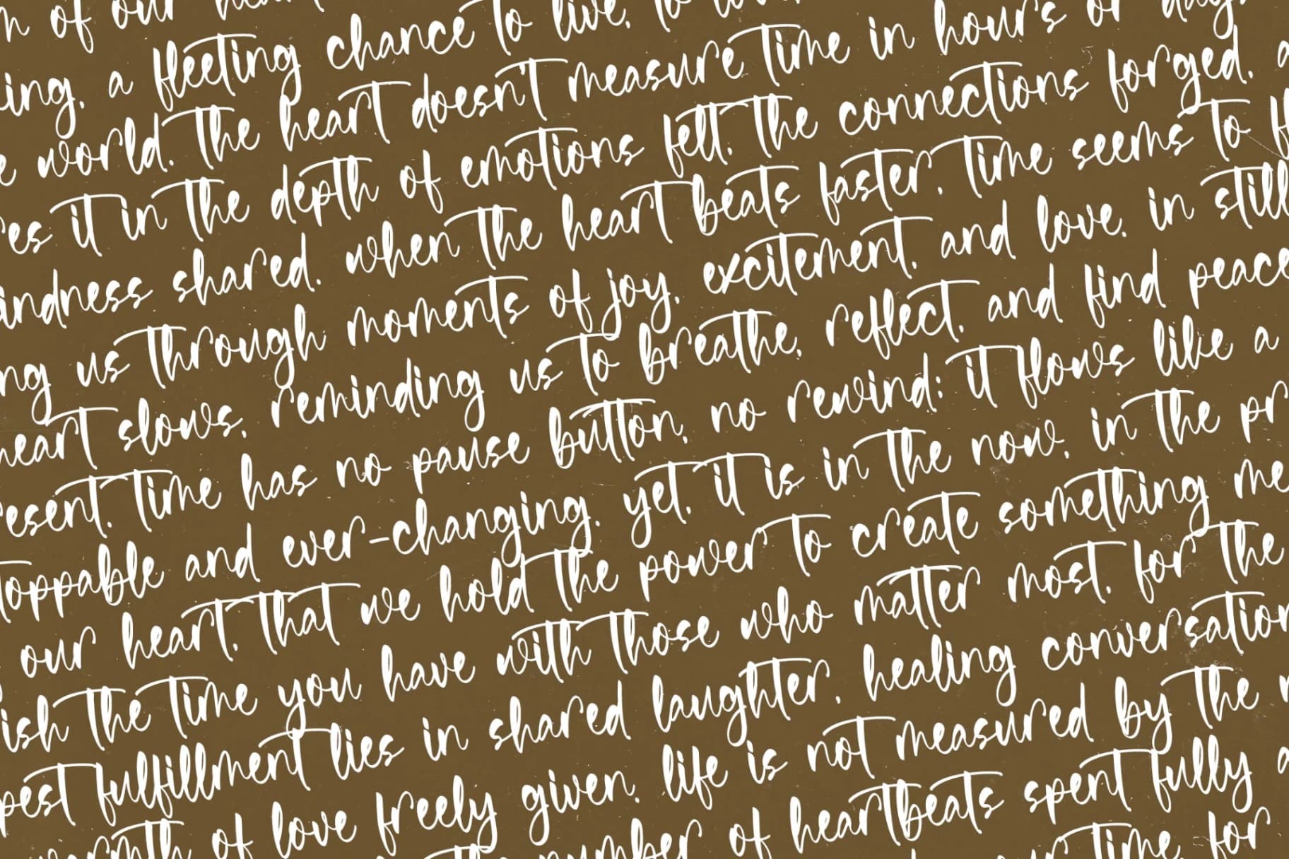 Preview 12 for Heartime - Quirky Handwritten Font
