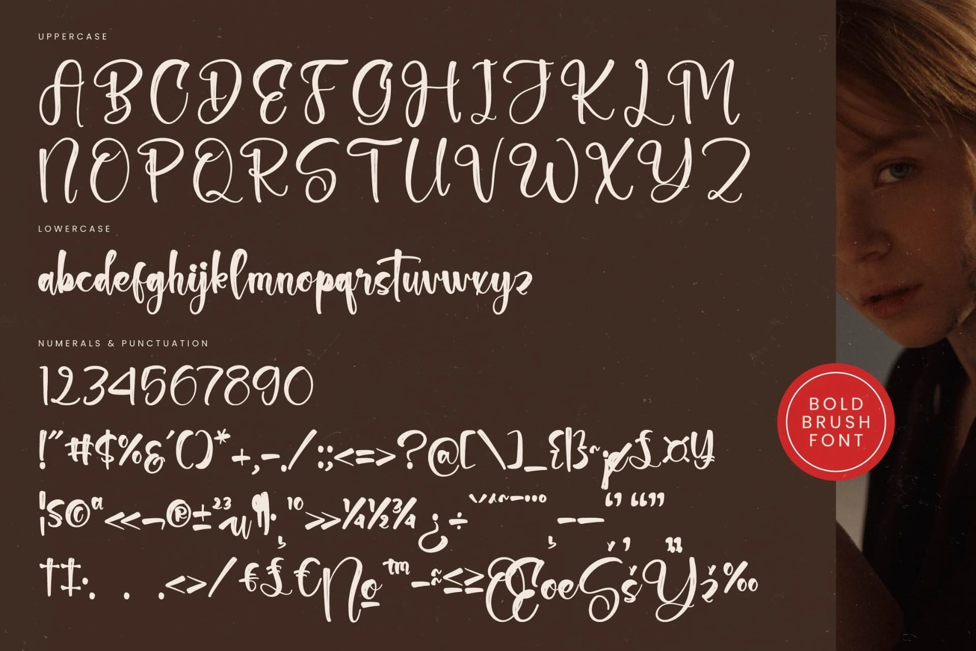 Preview 18 for Chinstrap Stucky - Bold Brush Font