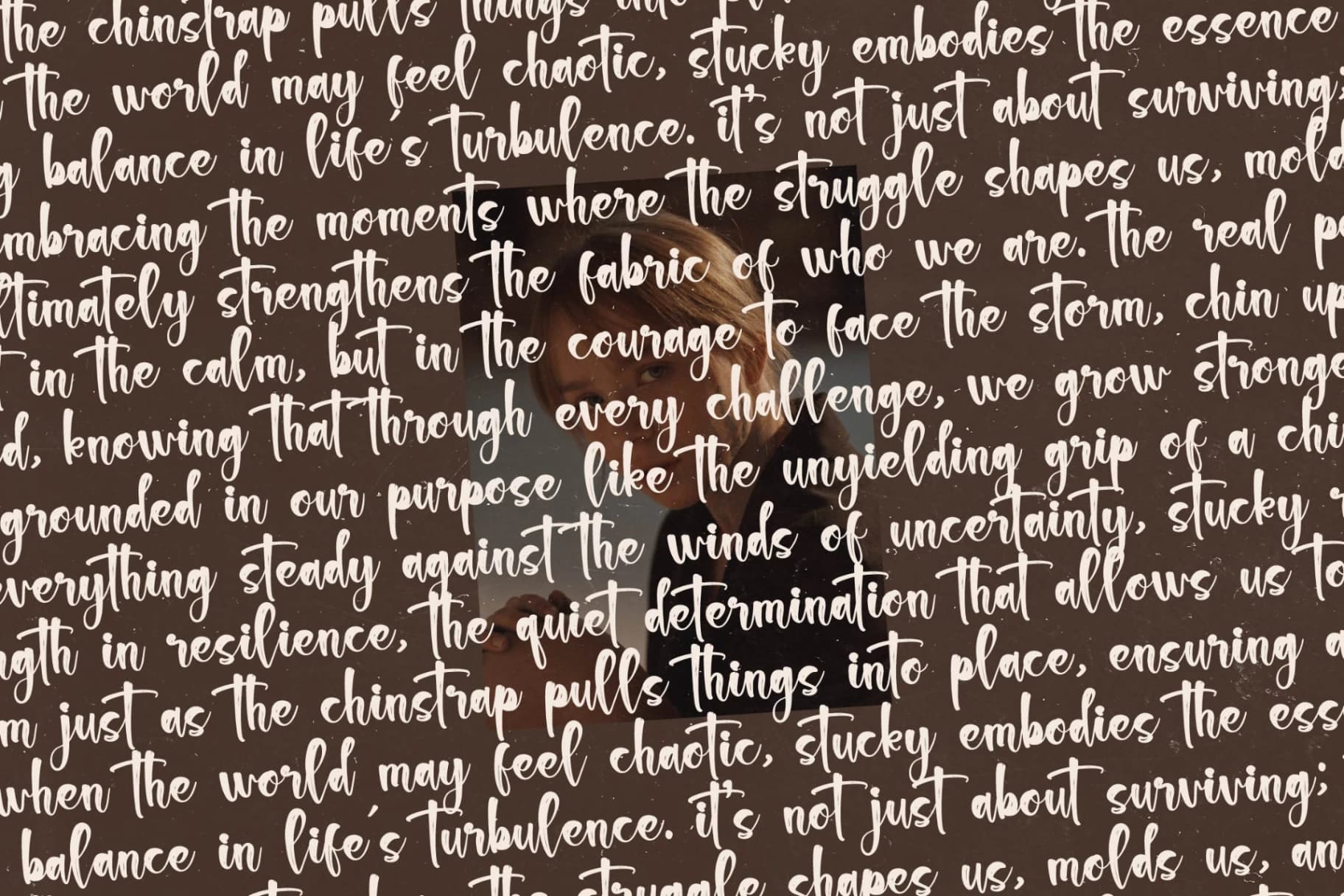 Preview 12 for Chinstrap Stucky - Bold Brush Font