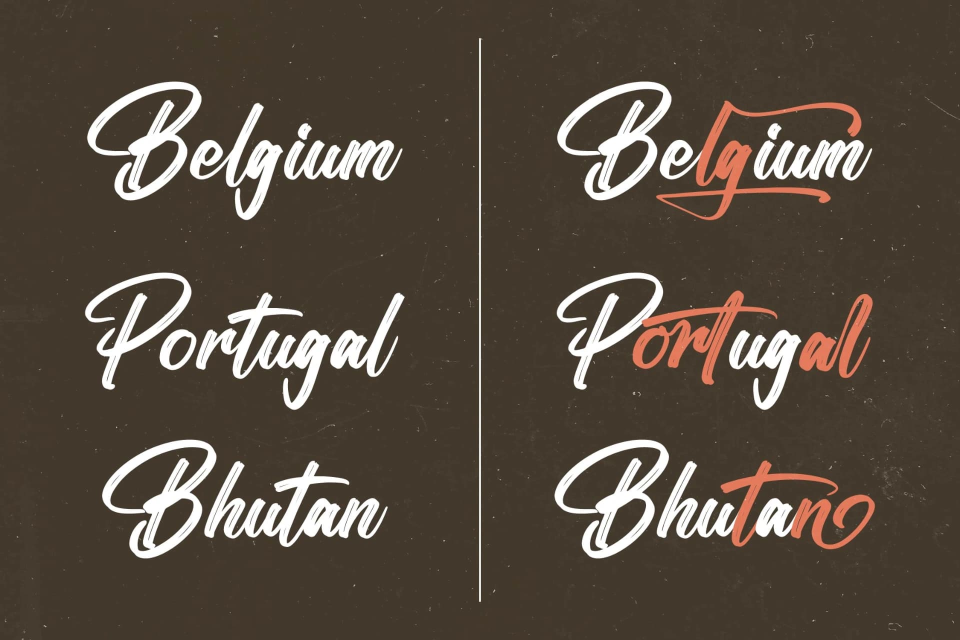 Preview 9 for Stoplight - Bold Calligraphy Font