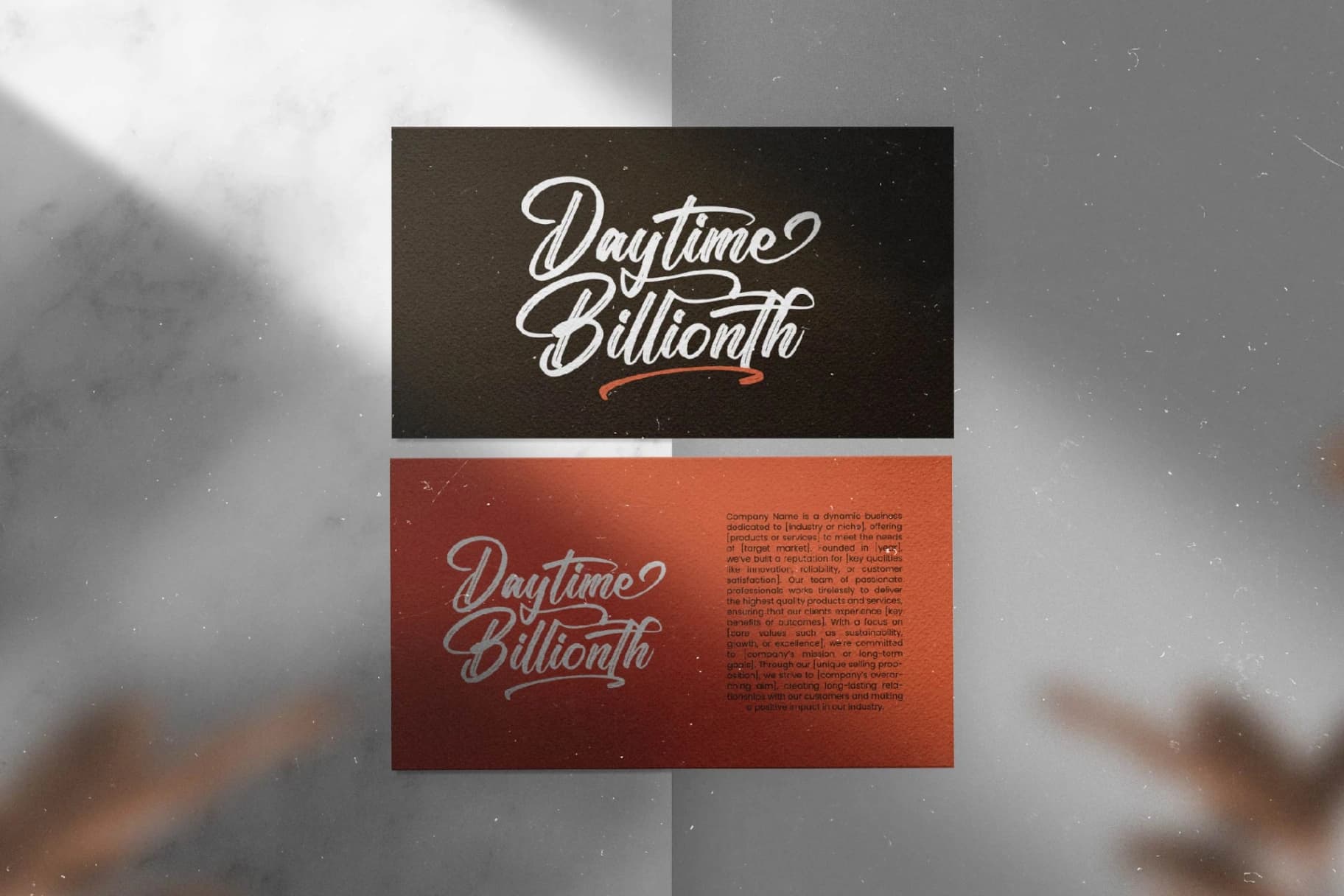 Preview 5 for Stoplight - Bold Calligraphy Font