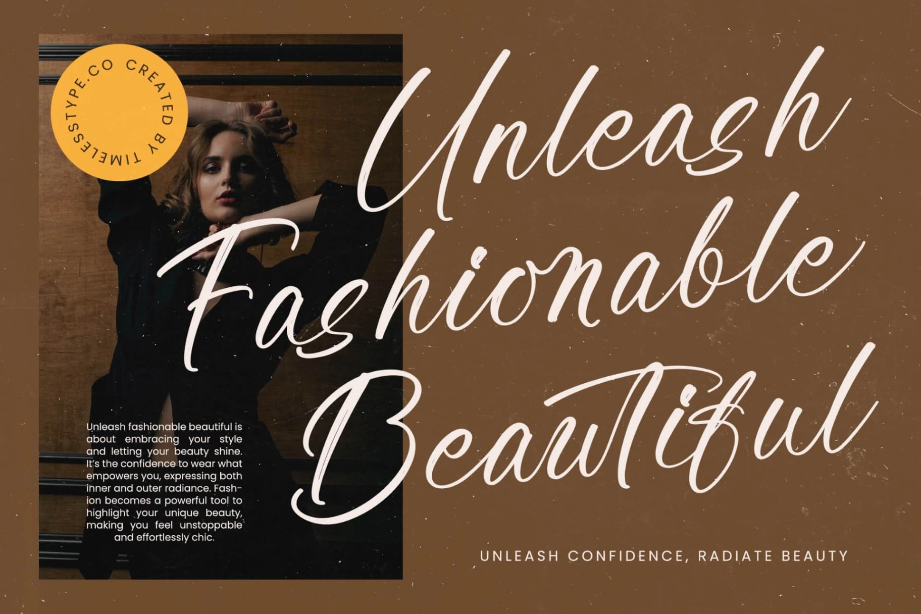 Preview 13 for Awakening Gallop - Modern Brush Font