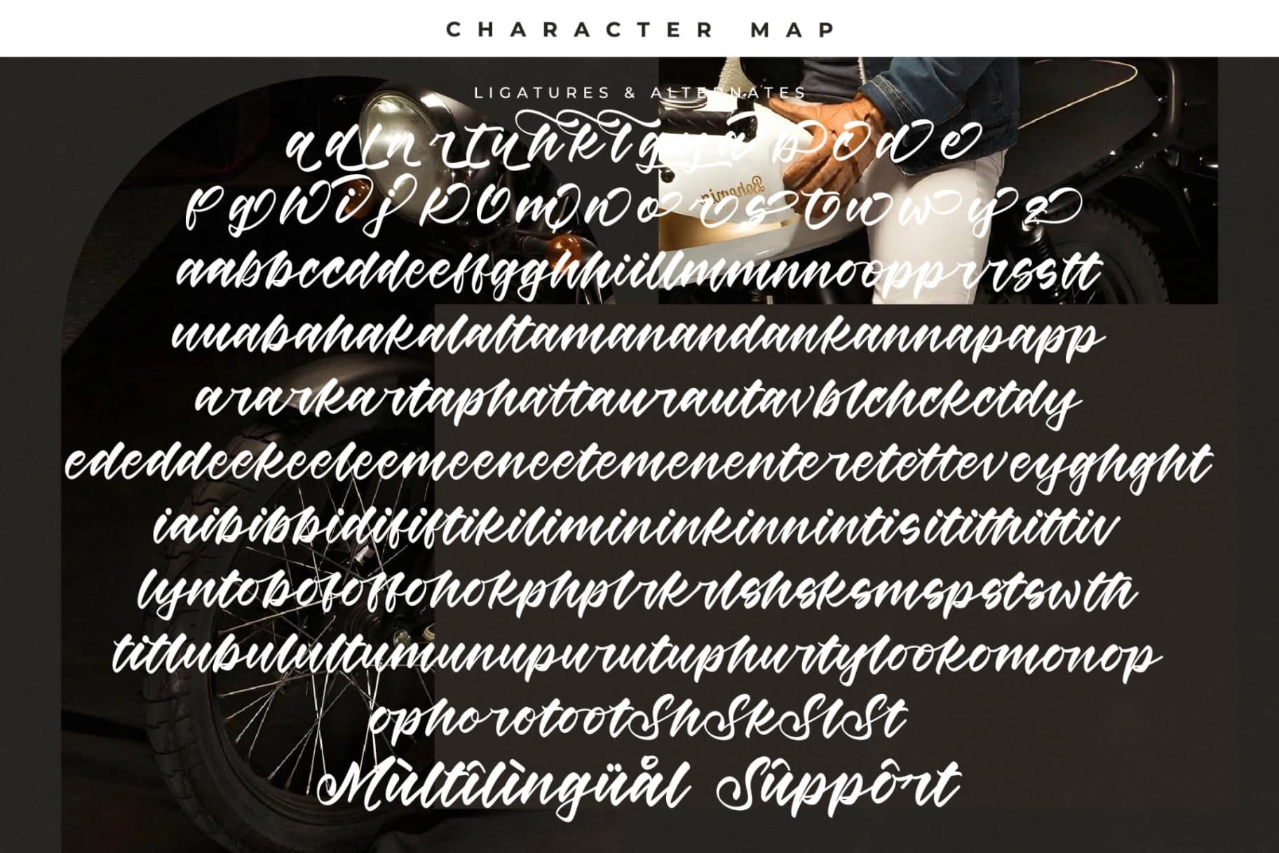 Preview 19 for Winds Rolling - Bold Calligraphy Script Font