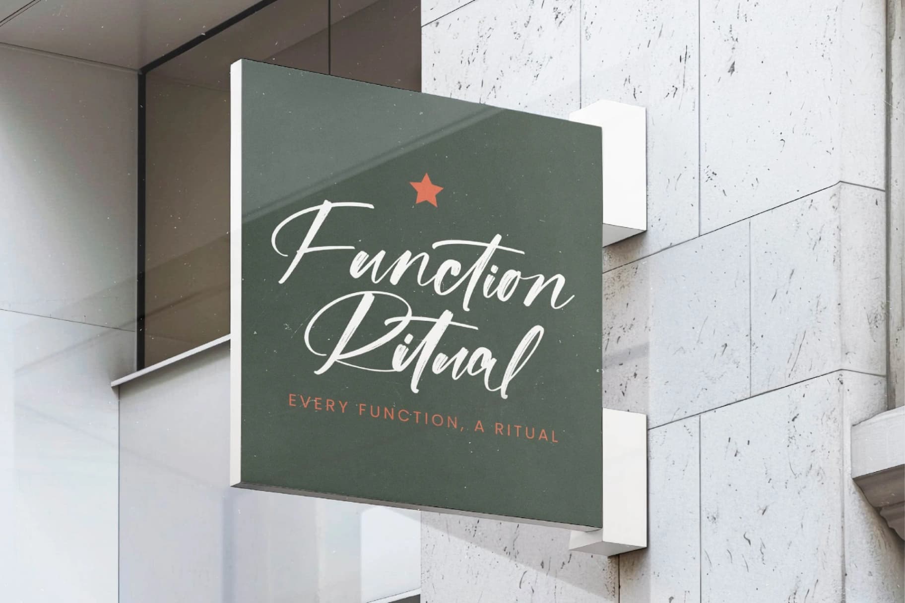 Preview 11 for Flusteria Routine - Modern Brush Font