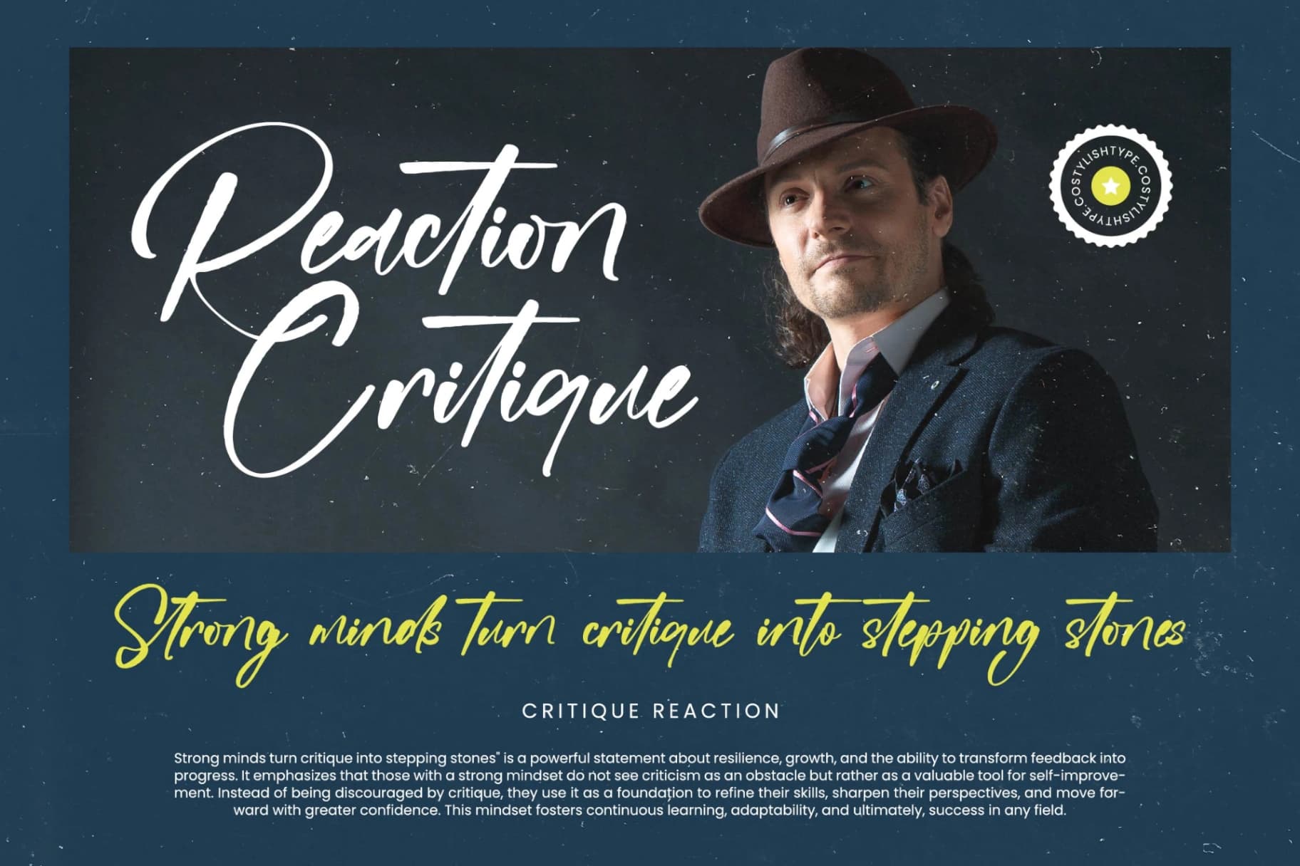 Preview 2 for Habitual Detective - Bold Handwritten Font