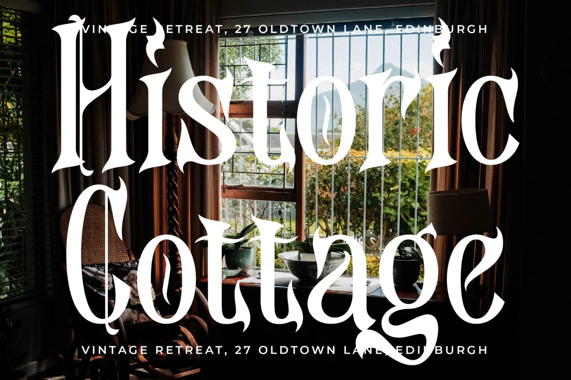 Preview 6 for Hazelgen - Modern Blackletter Serif