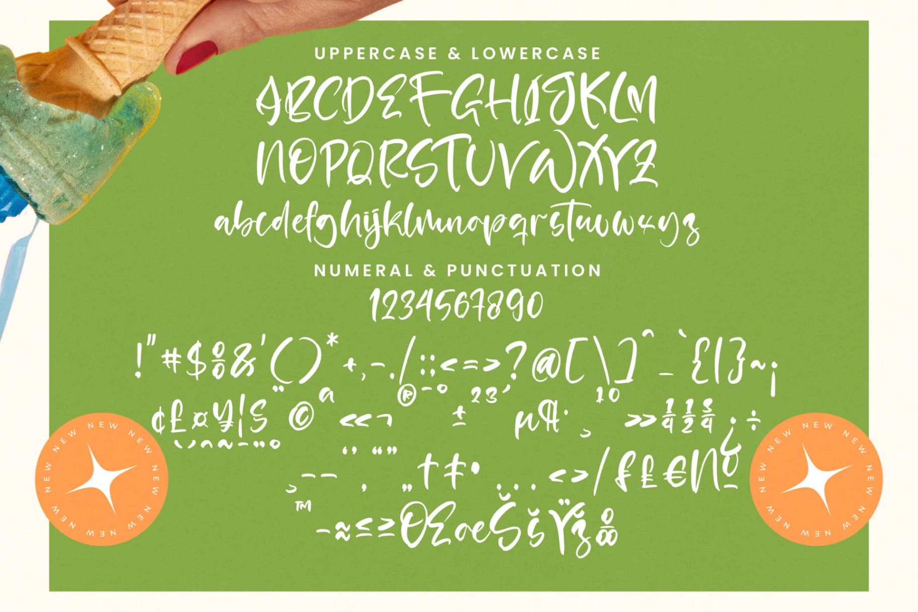 Preview 18 for Satisfy Quirky - Modern Handbrush Font