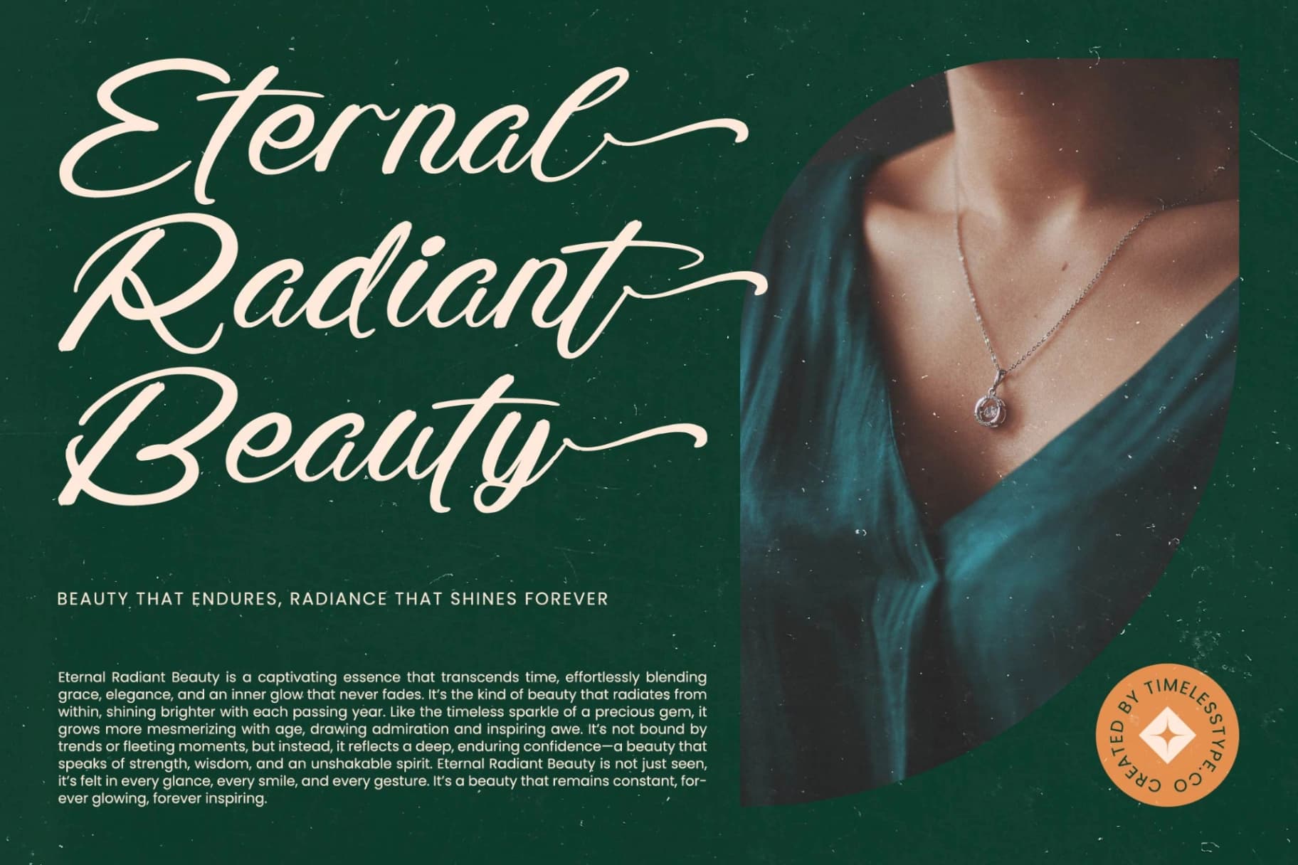 Preview 15 for Radiate Yethina - Modern Script Font
