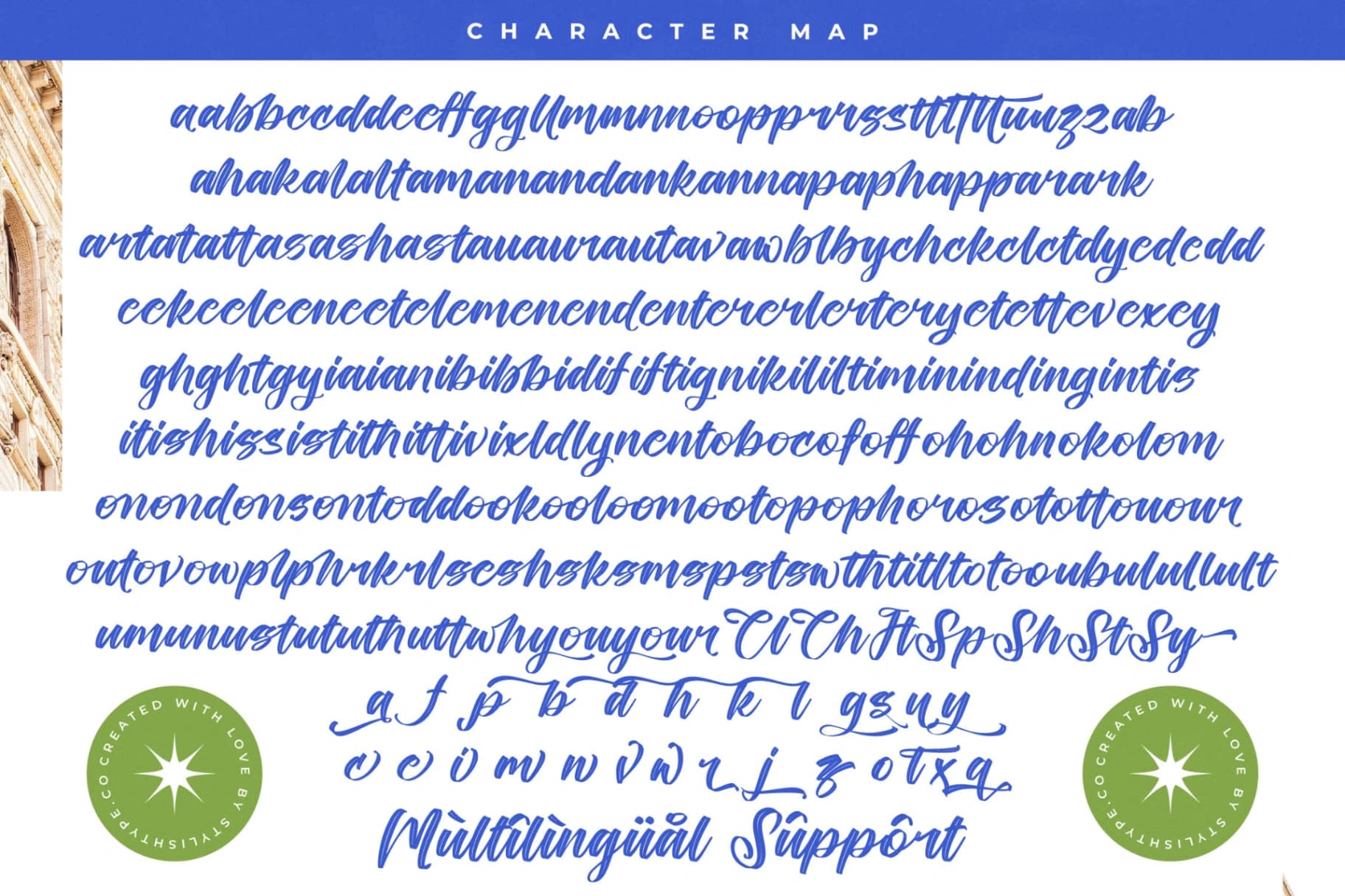 Preview 18 for Temple Ritual - Modern Handbrush Font
