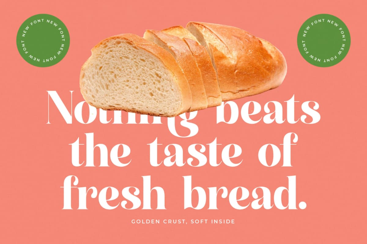 Manile Vintage - Modern Bold Serif font preview 10