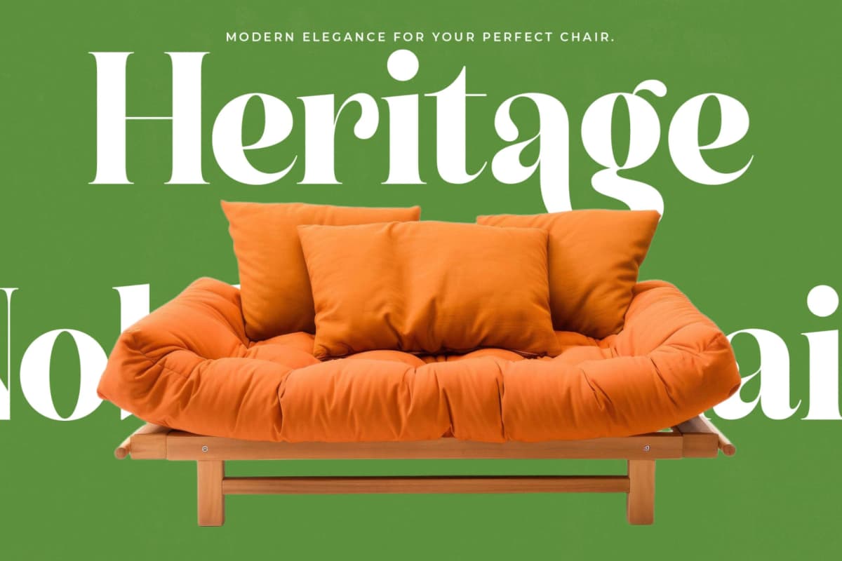 Manile Vintage - Modern Bold Serif font preview 16