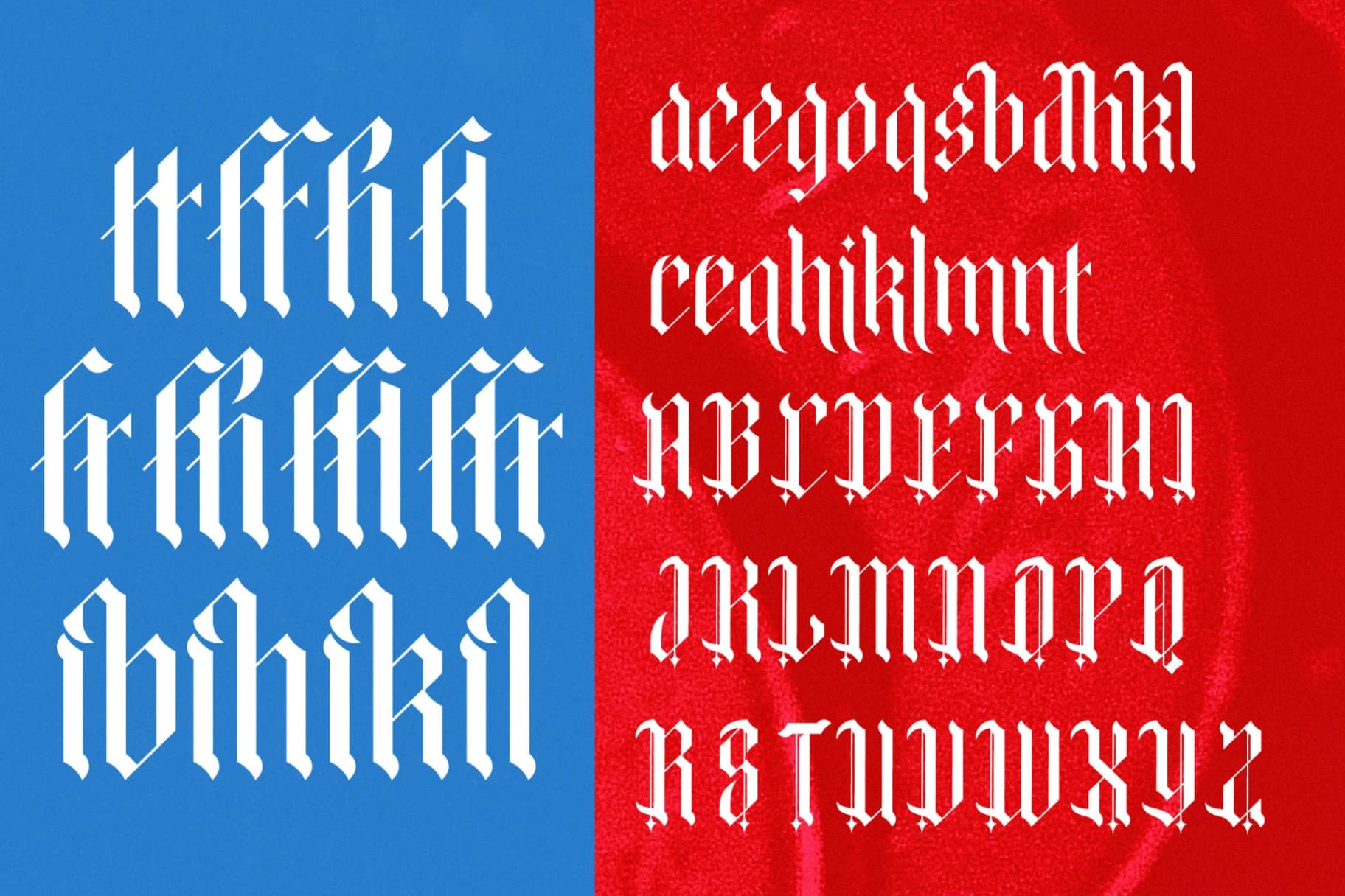 Preview 19 for Bold Riot - New Blackletter Font