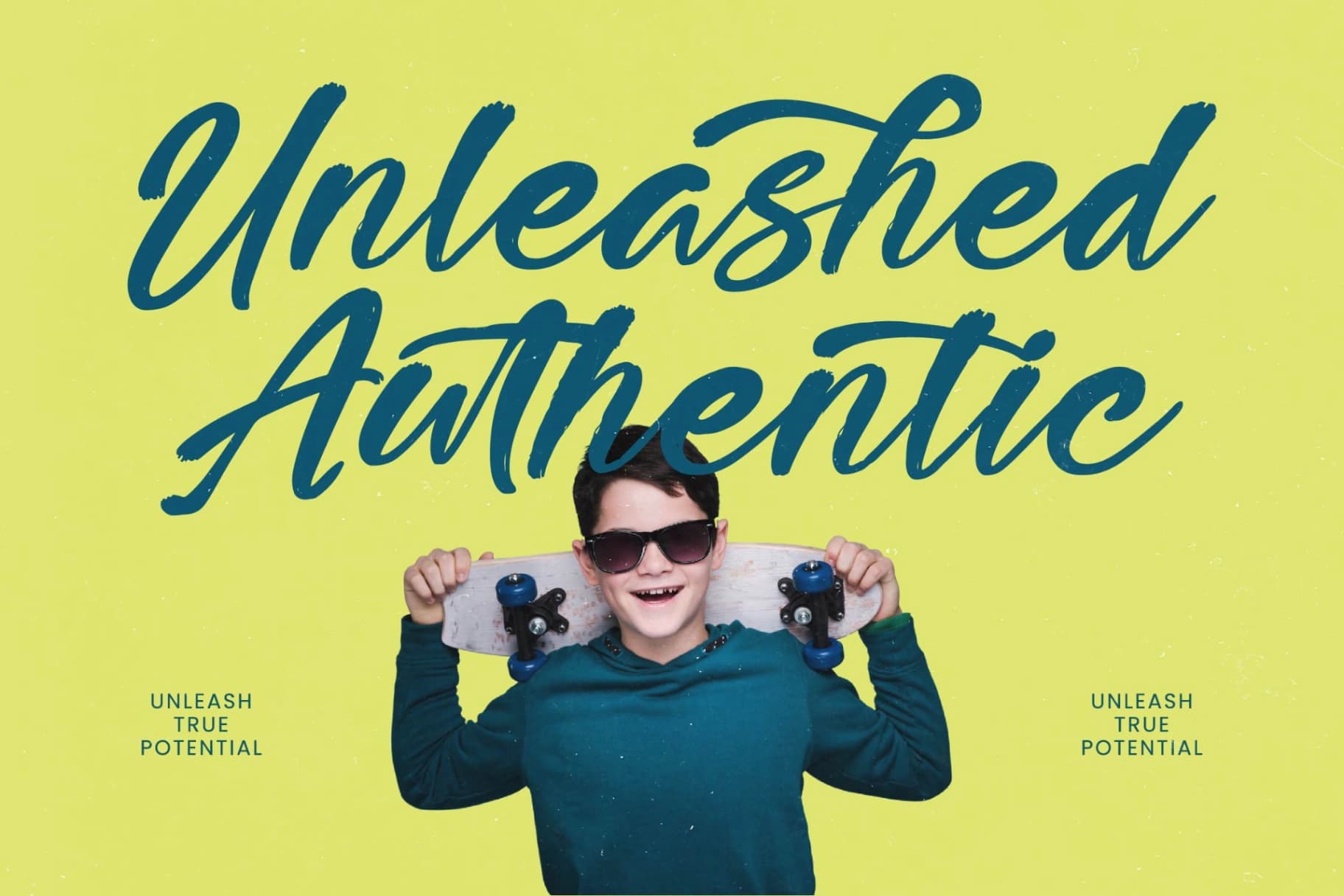 Preview 15 for Higten Wasted - Bold Handwritten Font