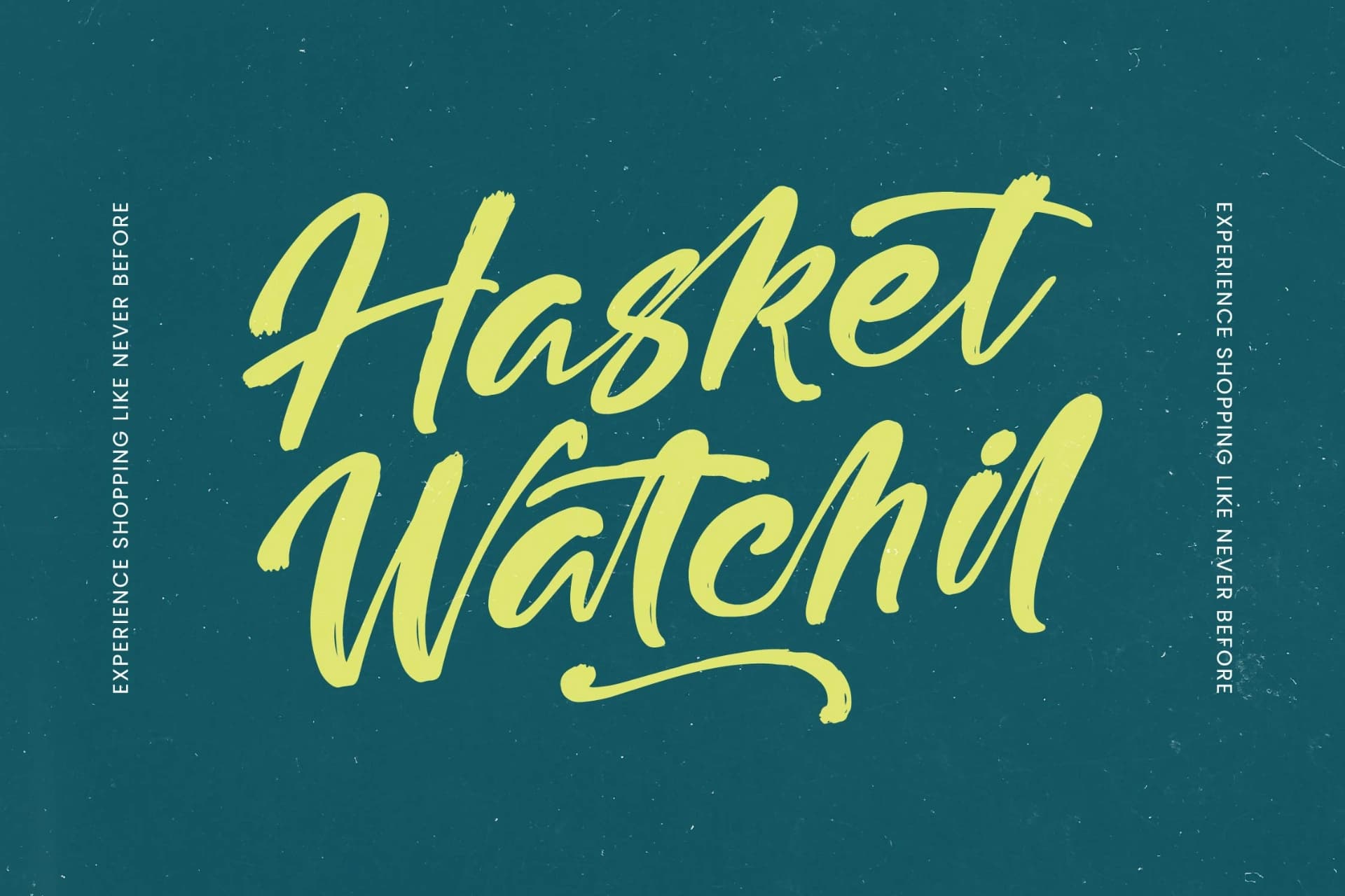 Preview 7 for Higten Wasted - Bold Handwritten Font