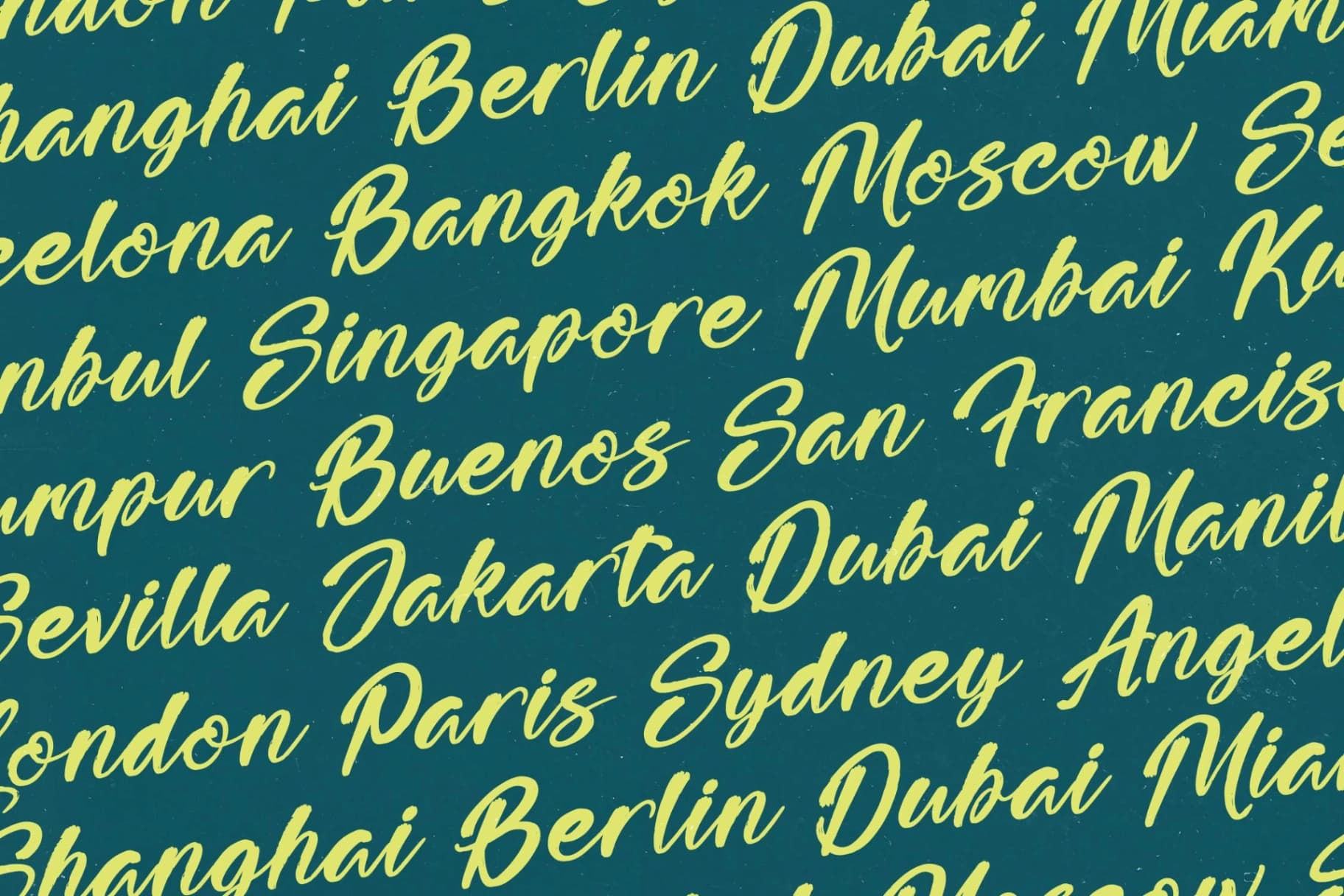 Preview 8 for Higten Wasted - Bold Handwritten Font