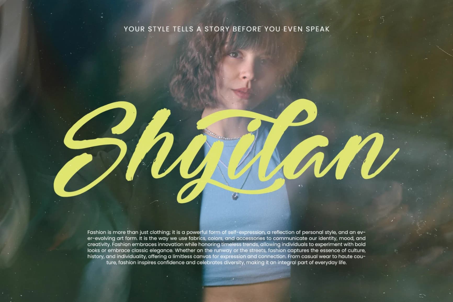 Preview 10 for Higten Wasted - Bold Handwritten Font