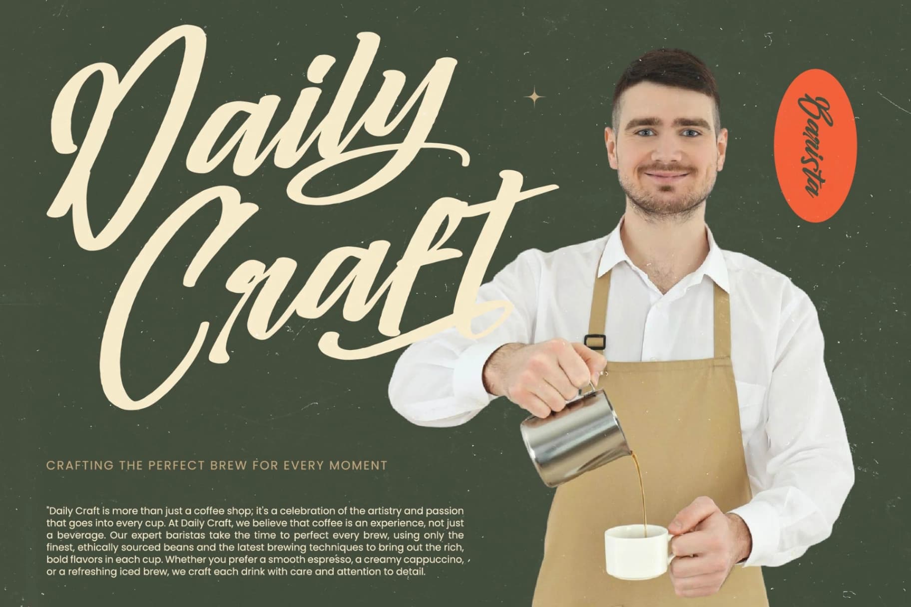Preview 2 for Ginthyr - Bold Calligraphy Font