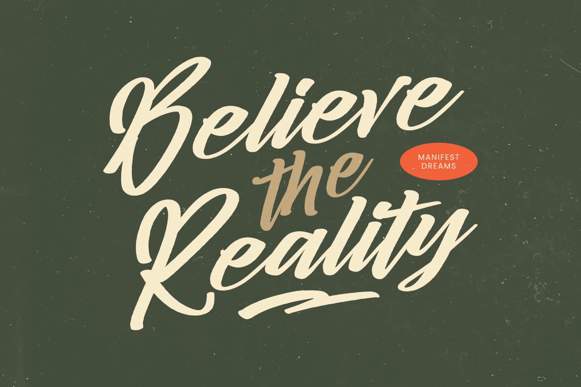 Preview 10 for Ginthyr - Bold Calligraphy Font