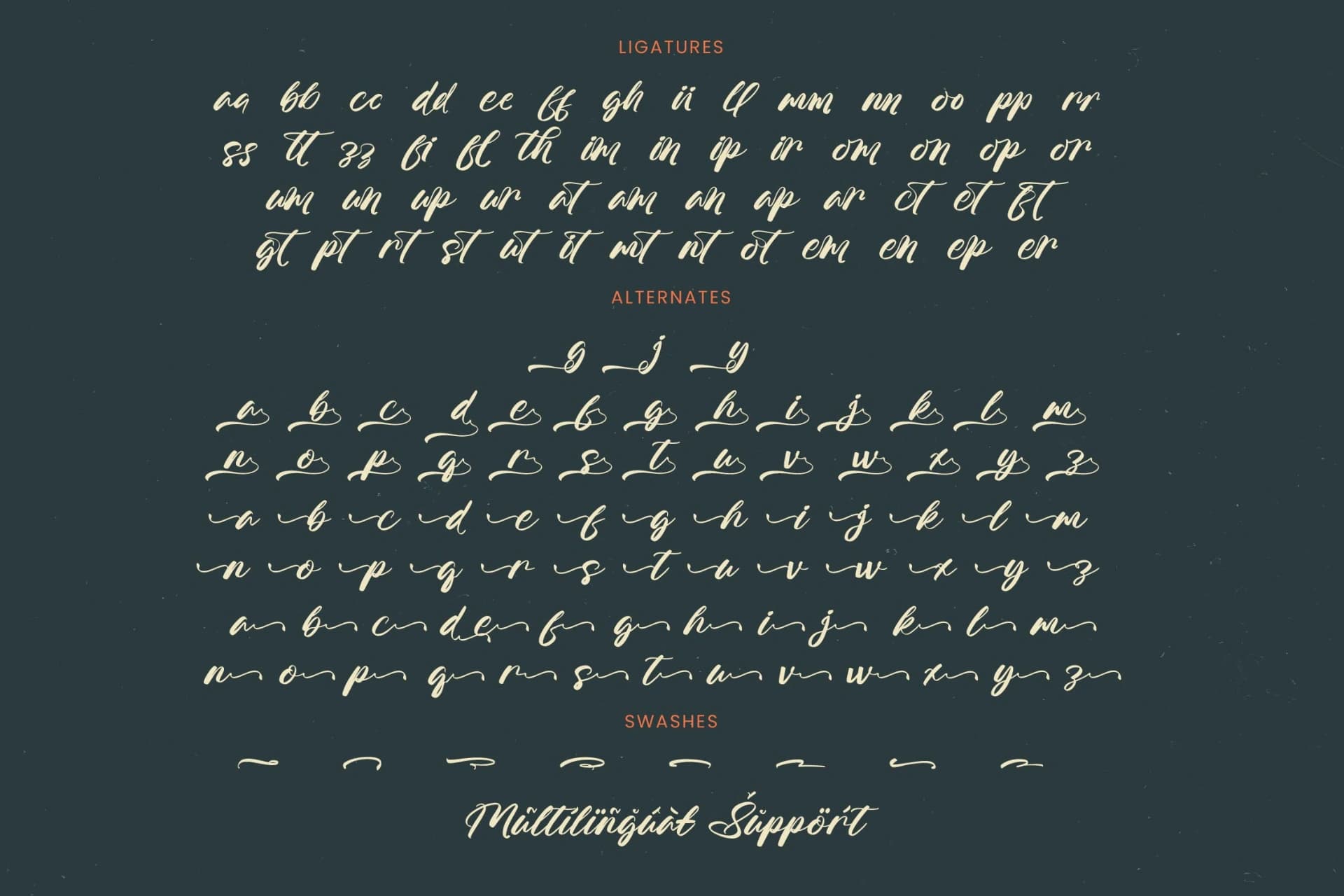 Preview 19 for Outhlyn Funtica - Bold Handwritten Font