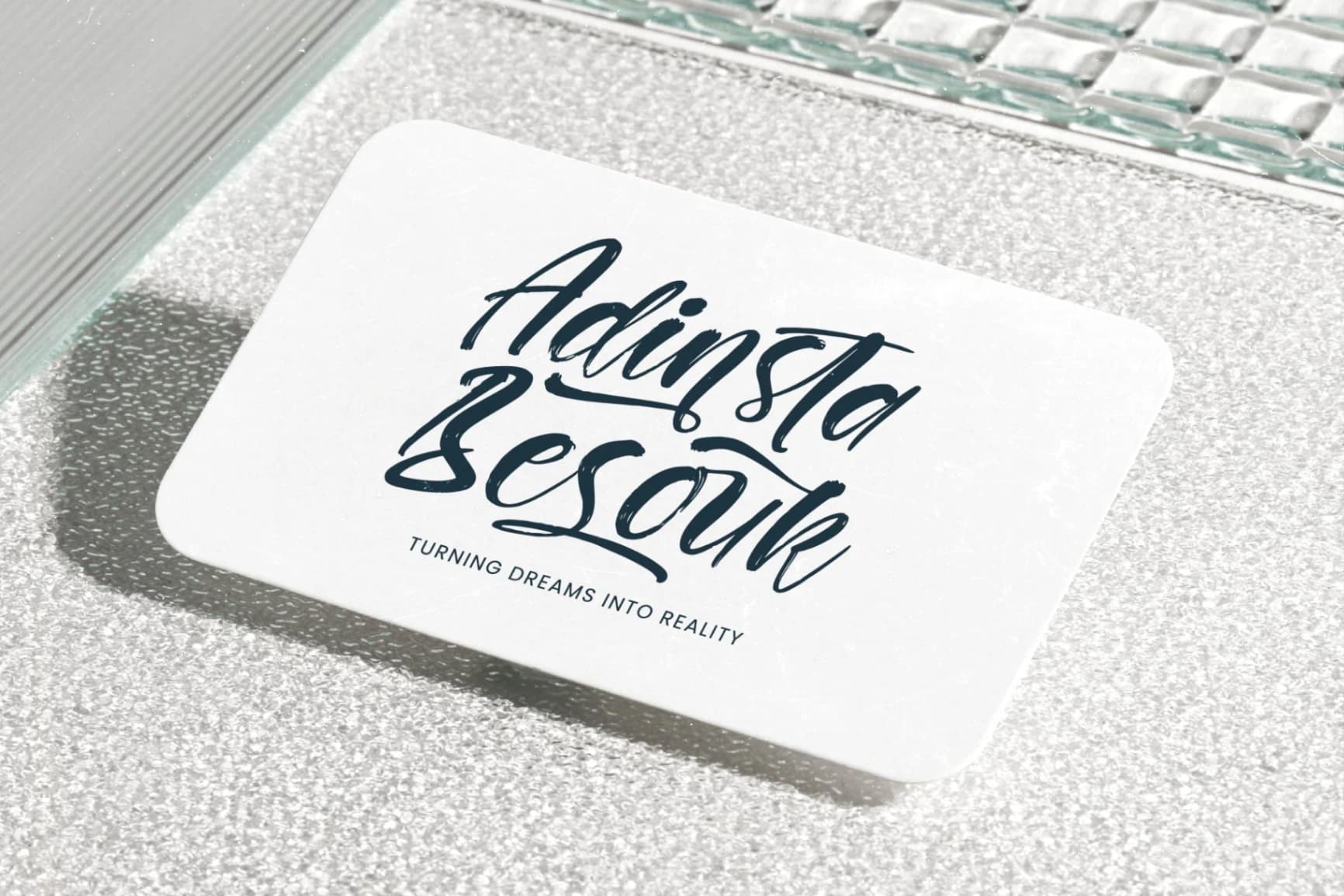Preview 7 for Rekont Laughin - Bold Brush Font