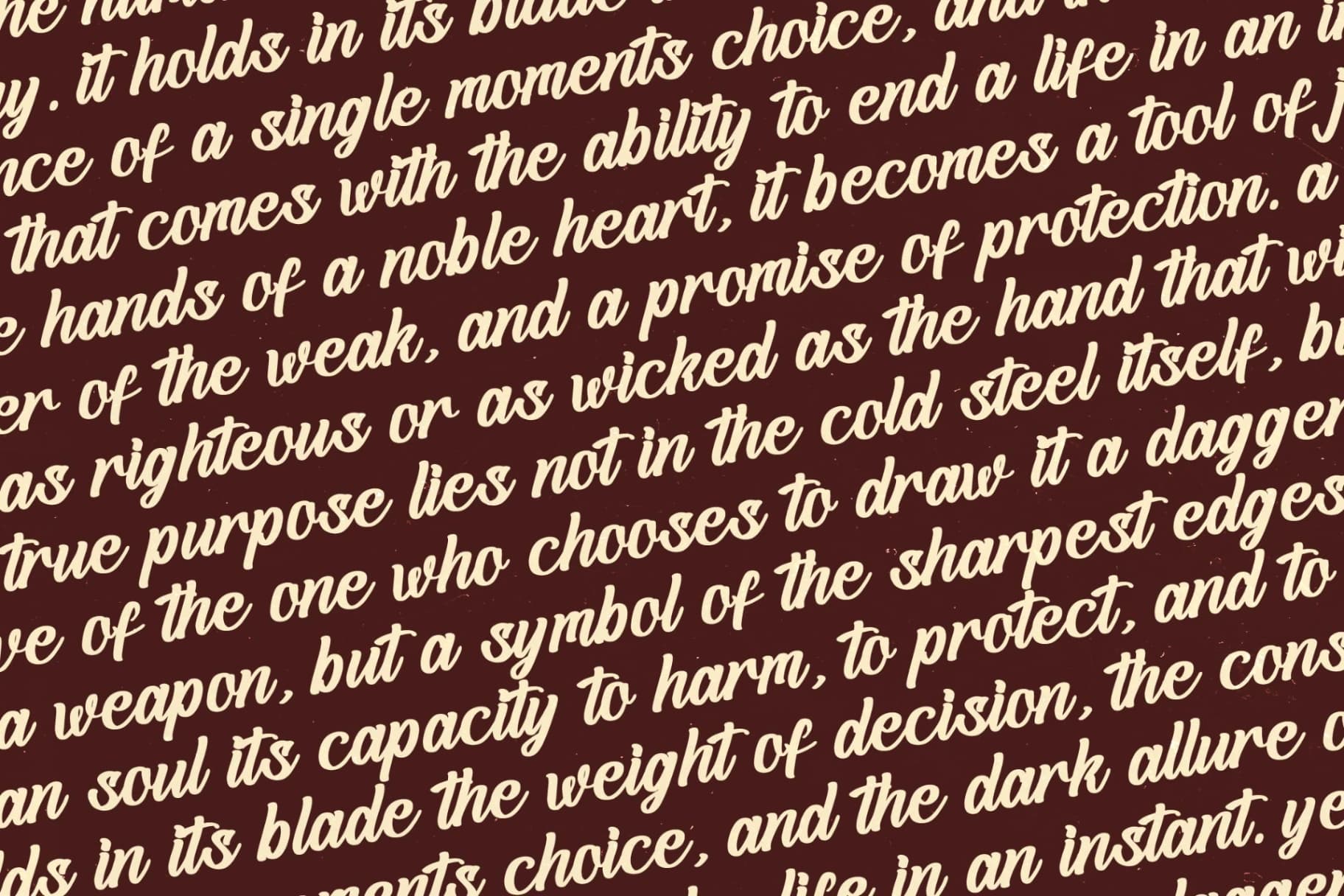 Preview 13 for Blathie - Bold Calligraphy Font