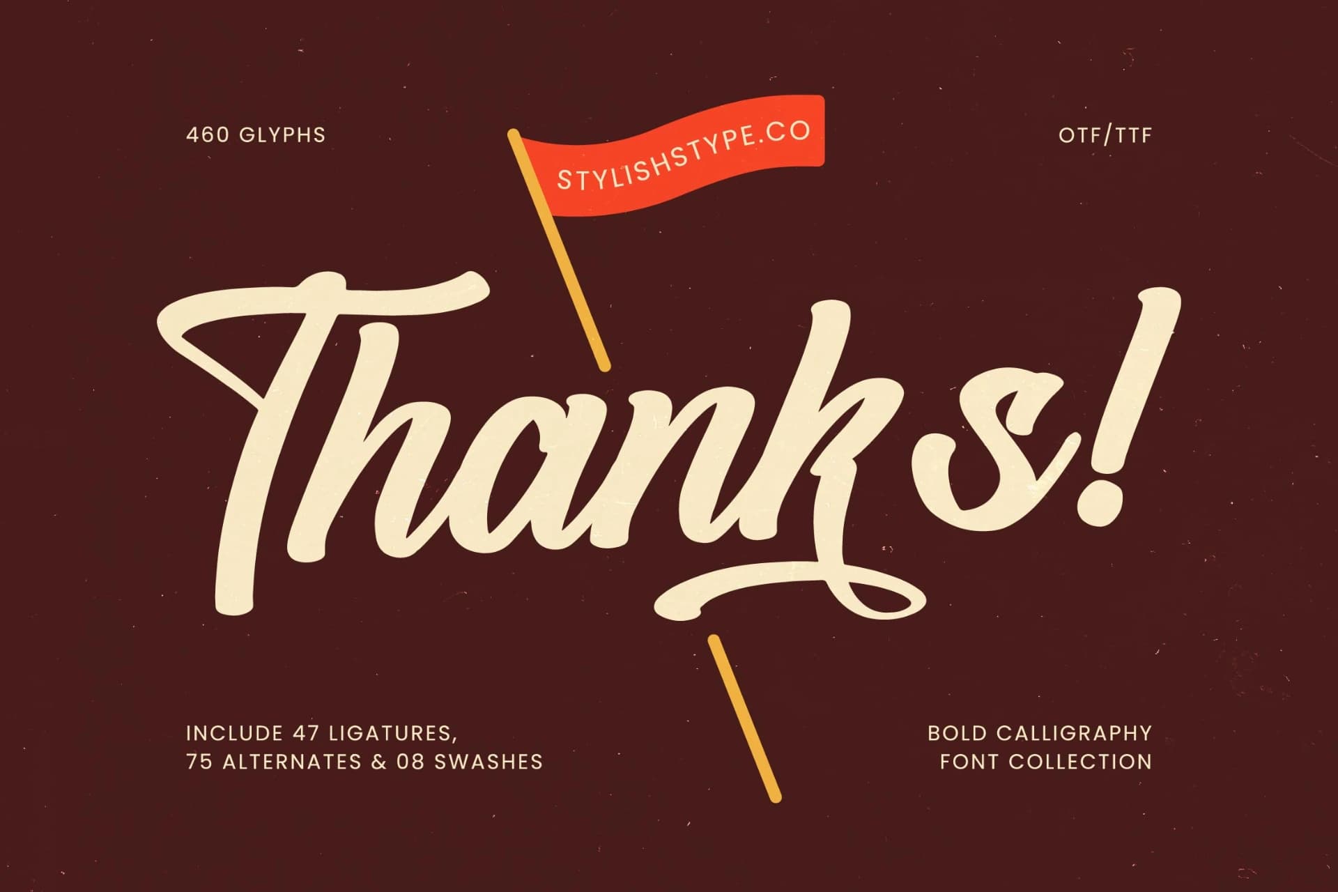 Preview 20 for Blathie - Bold Calligraphy Font