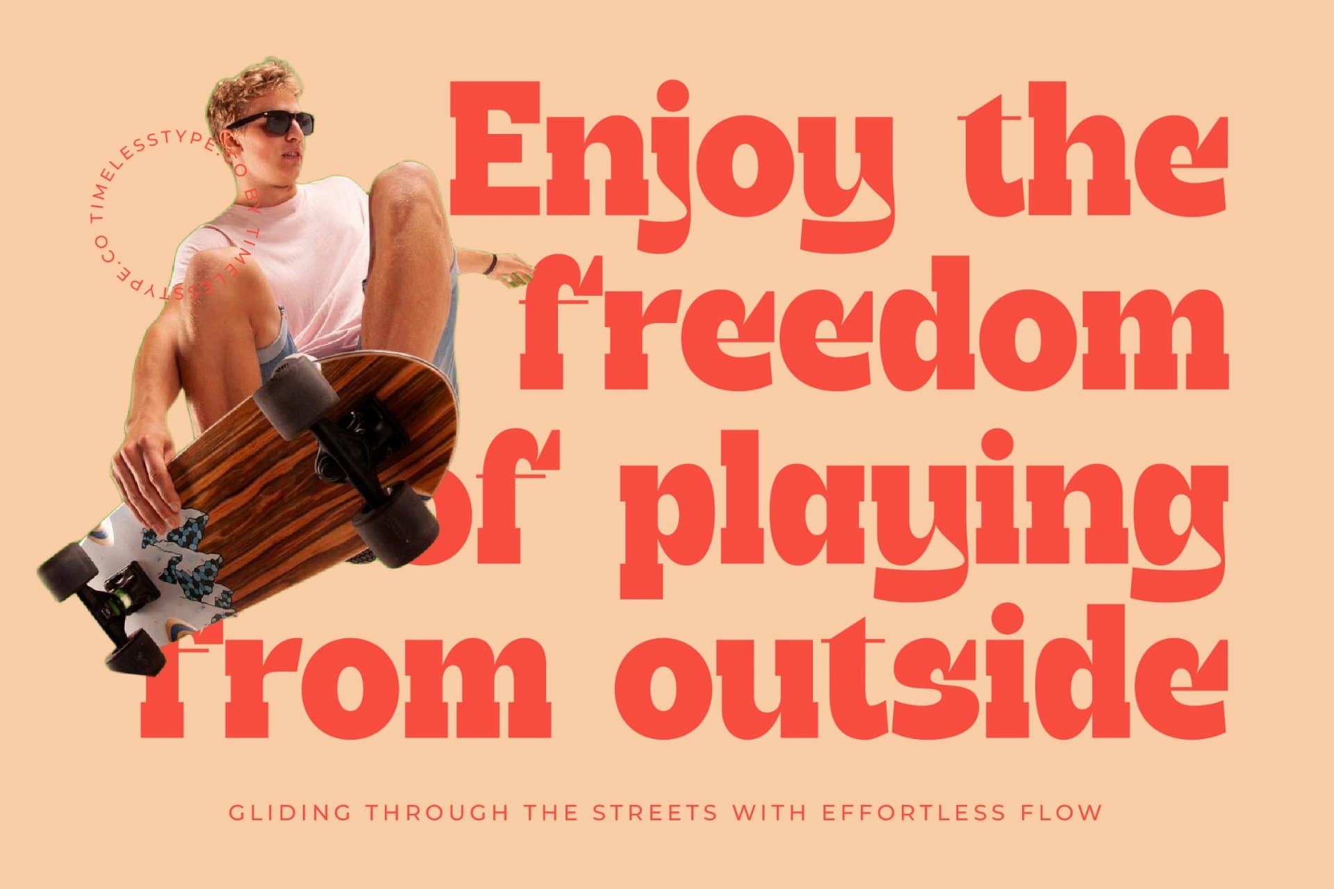 Preview 6 for Naska Rumbe - Bold Display Font
