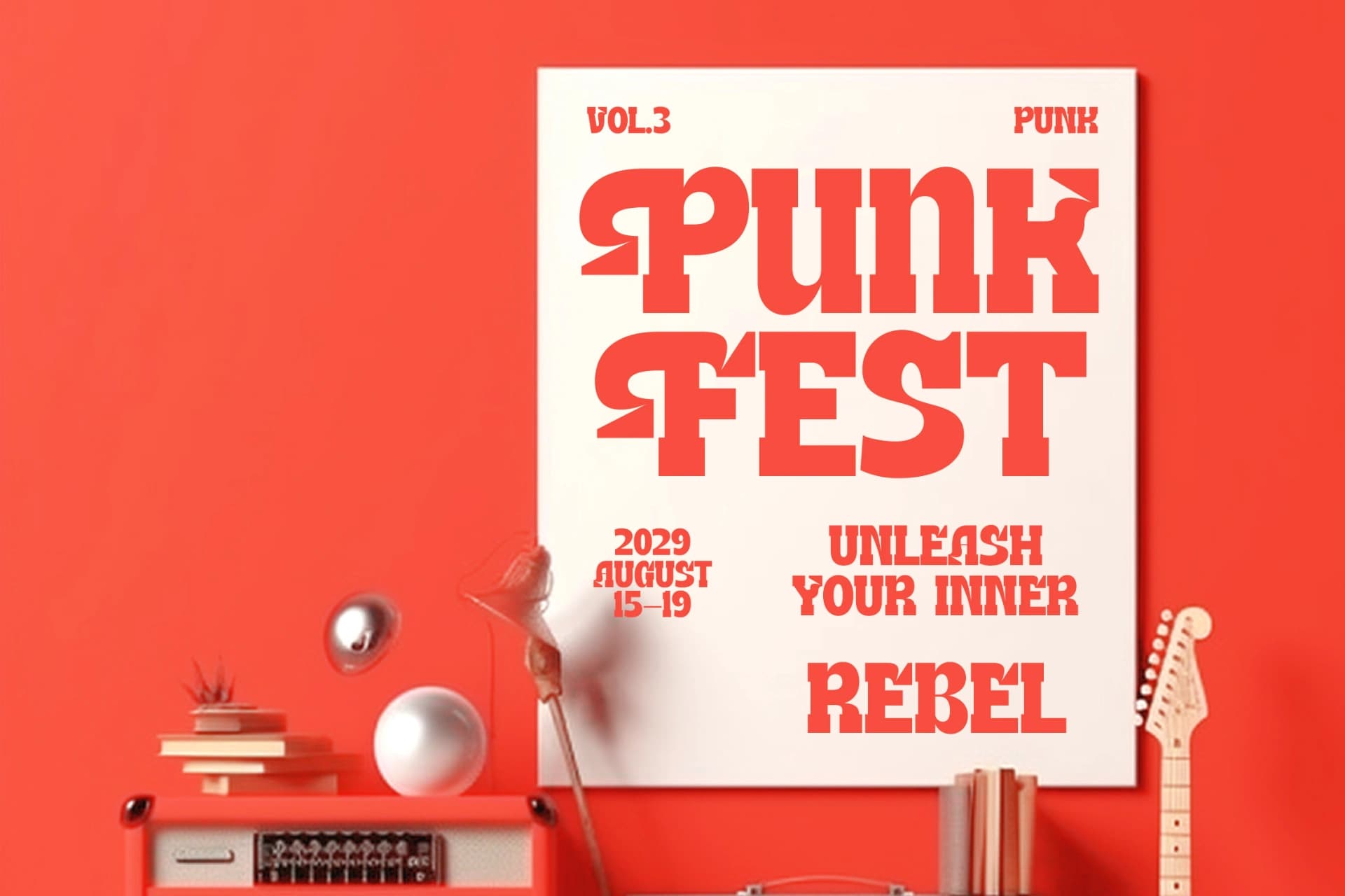 Preview 11 for Naska Rumbe - Bold Display Font