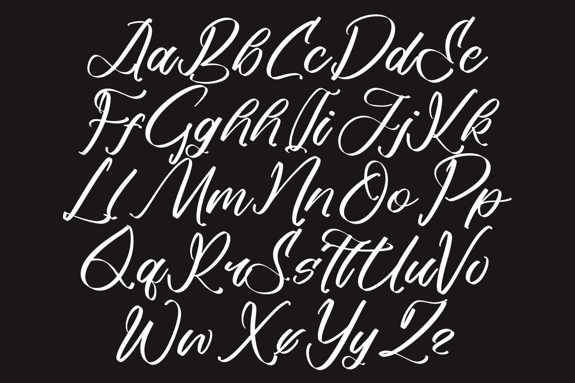 Preview 13 for Somethin Rustica - Modern Handwritten Font