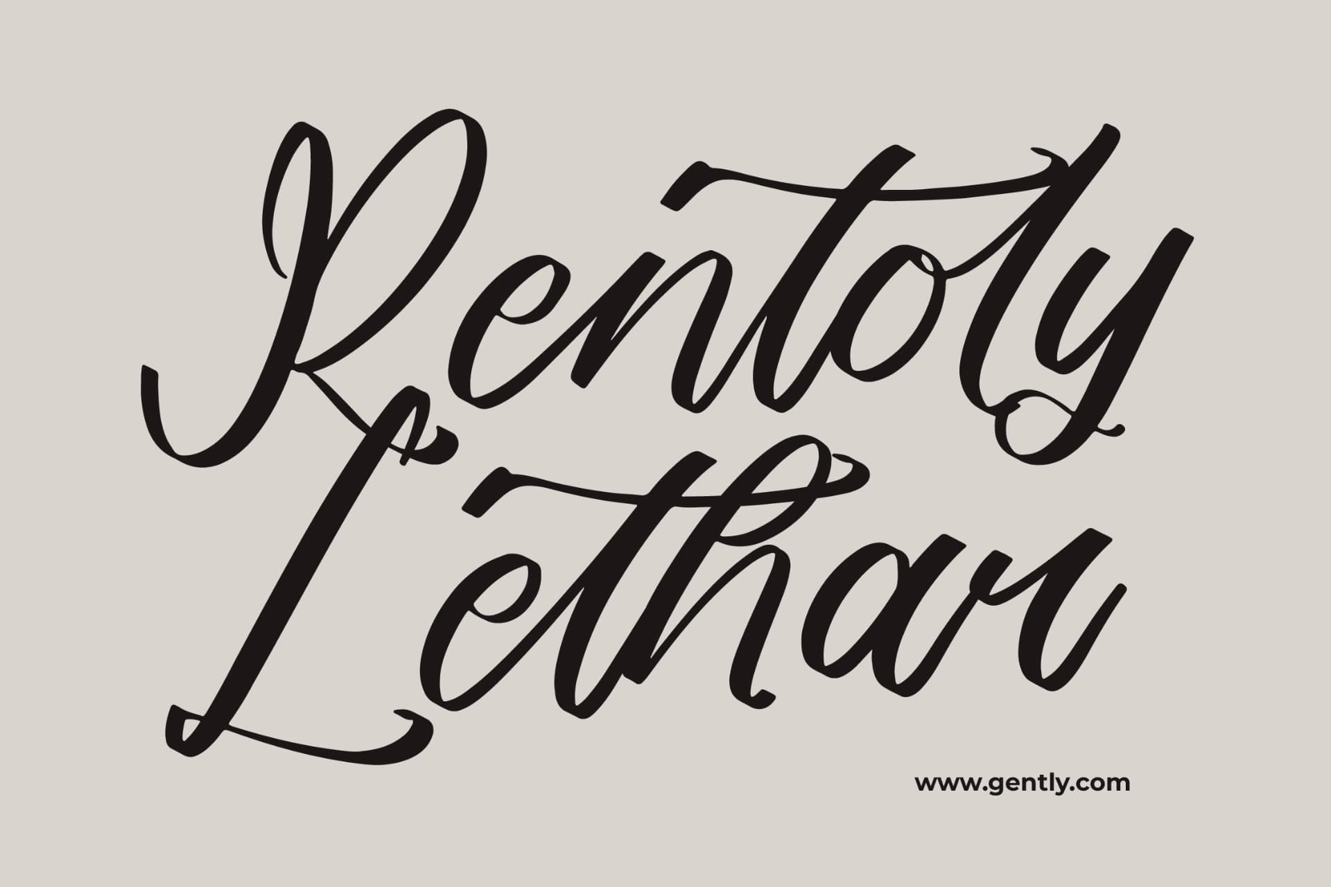 Preview 6 for Somethin Rustica - Modern Handwritten Font