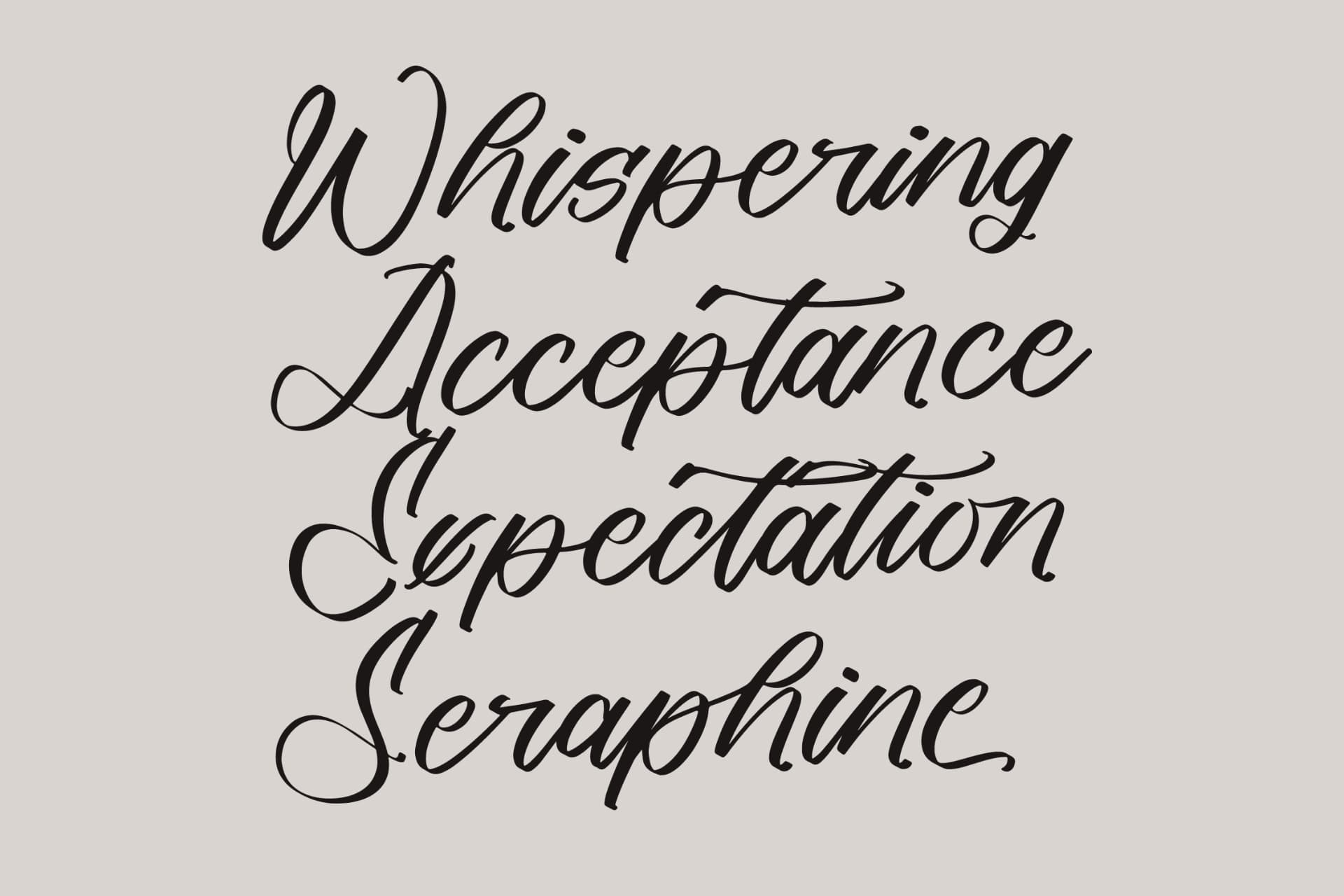 Preview 14 for Somethin Rustica - Modern Handwritten Font