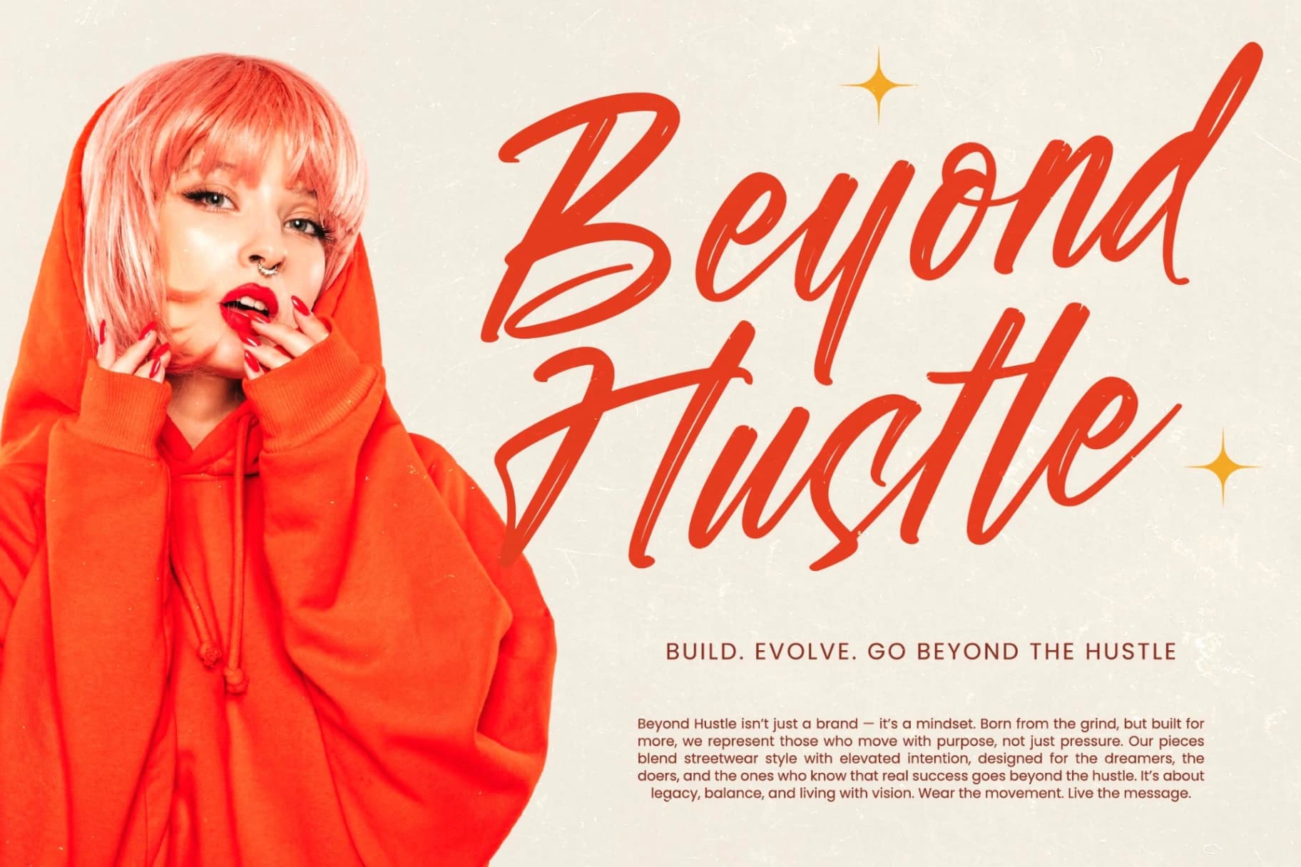 Preview 9 for Heyday Gustine - Modern Brush Font