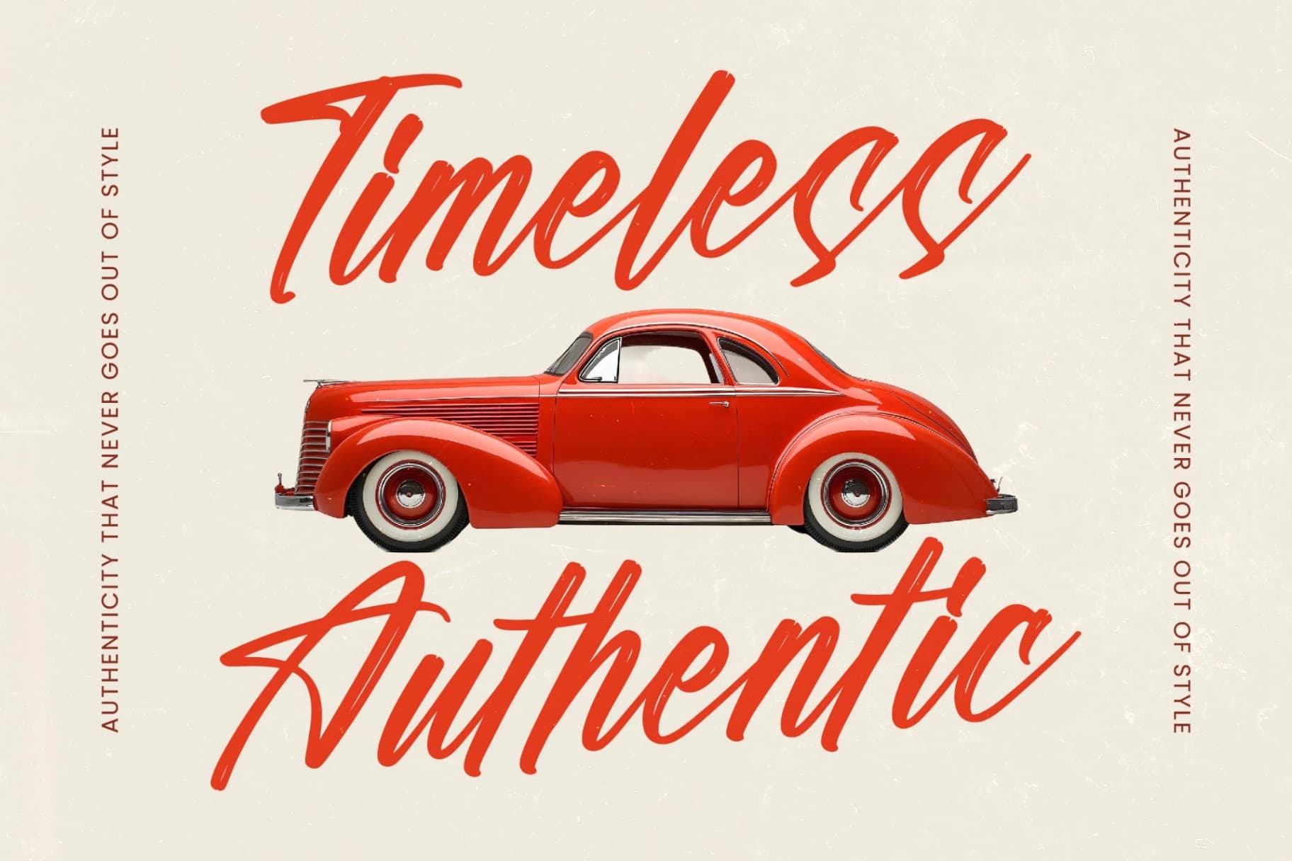 Preview 8 for Heyday Gustine - Modern Brush Font