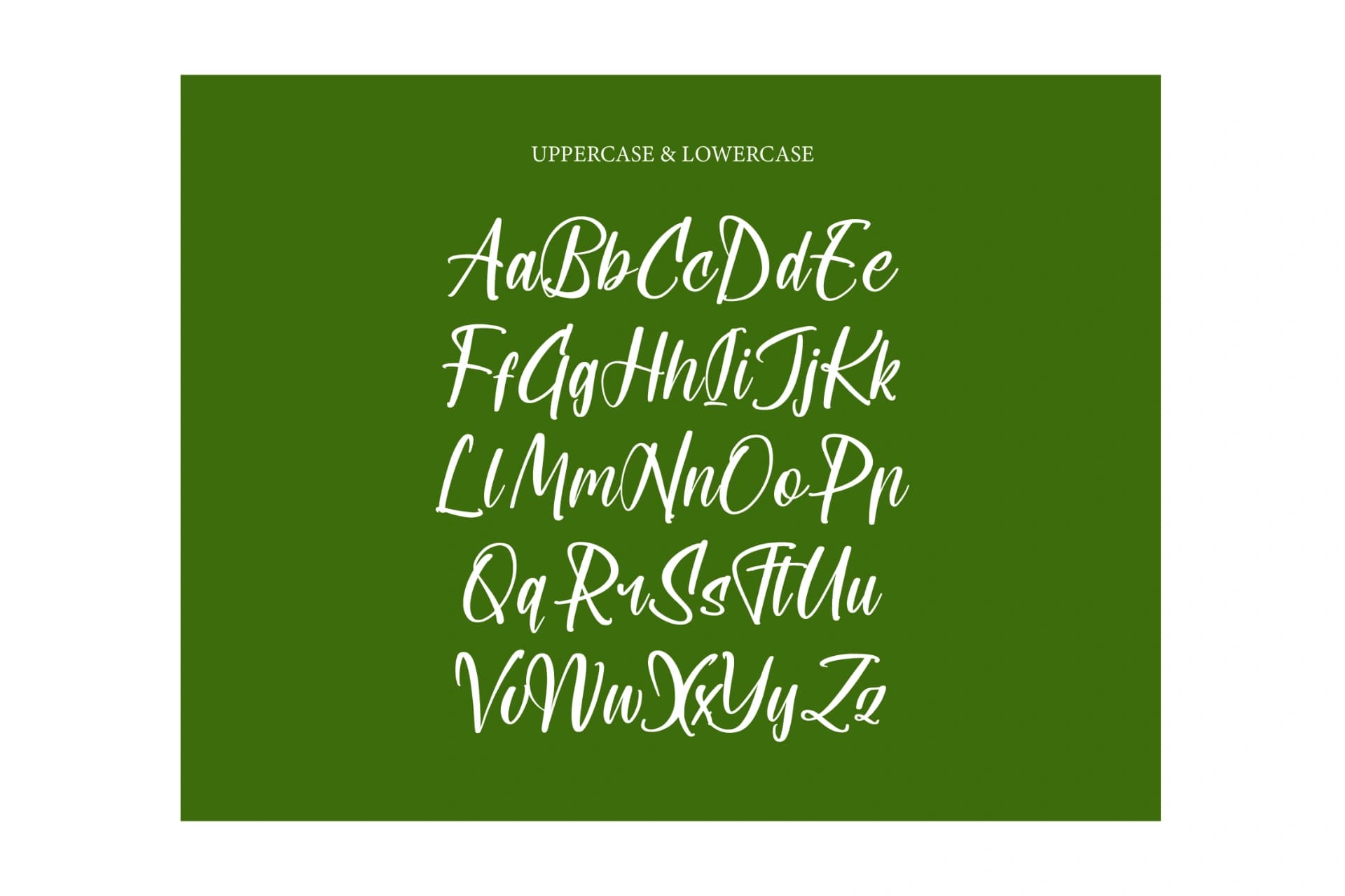 Preview 15 for Shothery Mistoph - Modern Handwritten Font
