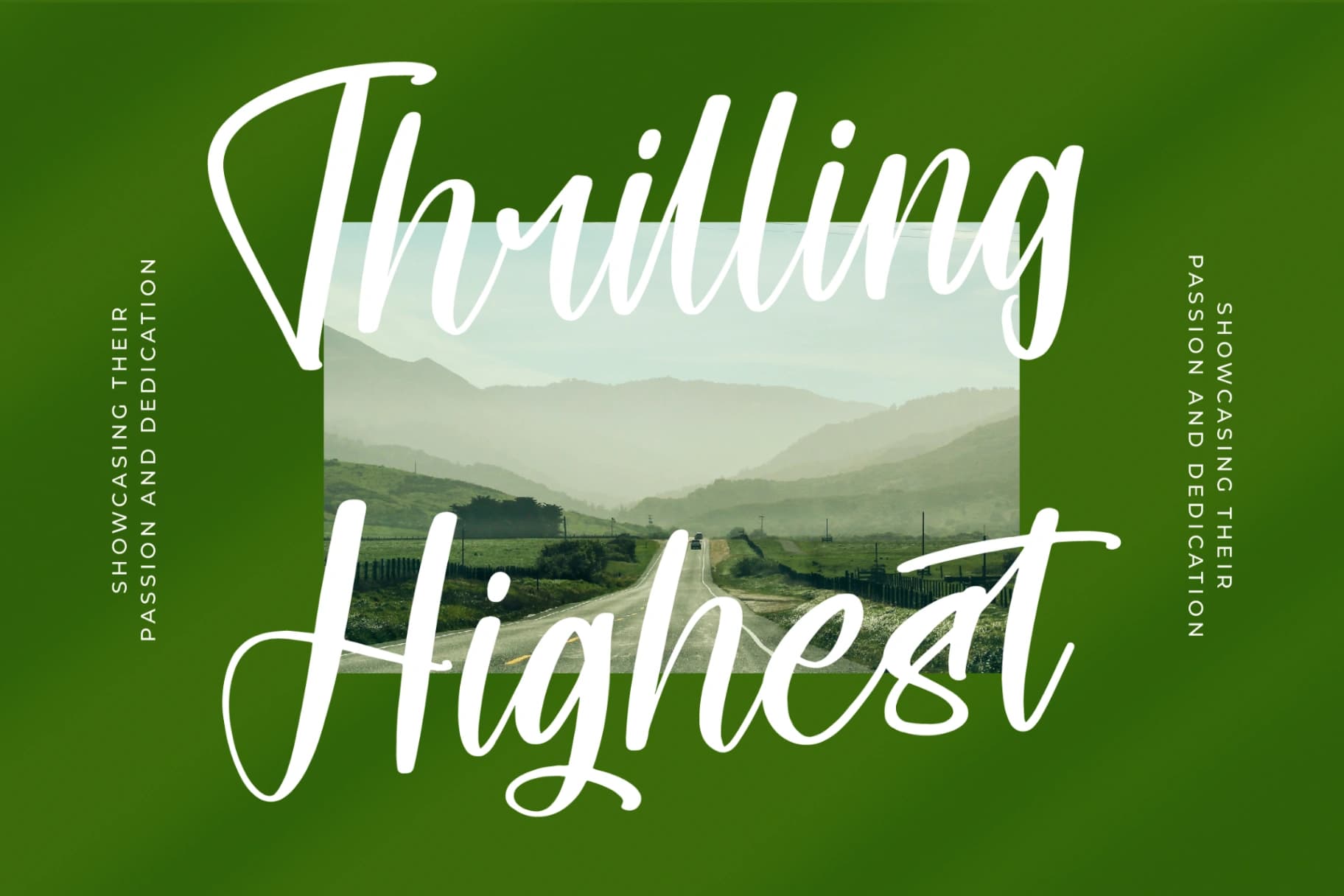 Preview 8 for Shothery Mistoph - Modern Handwritten Font