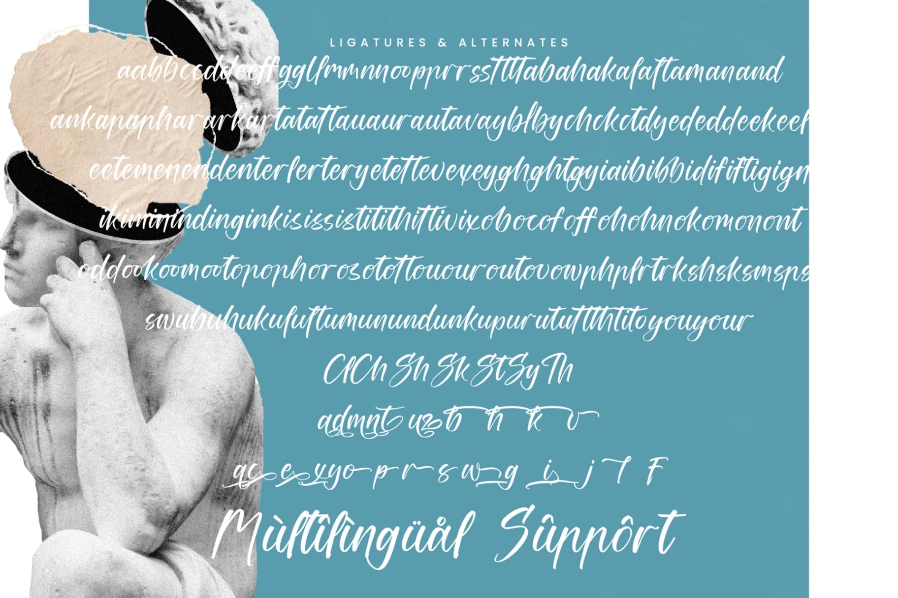 Preview 19 for Capitals Highland - New Handwritten Script