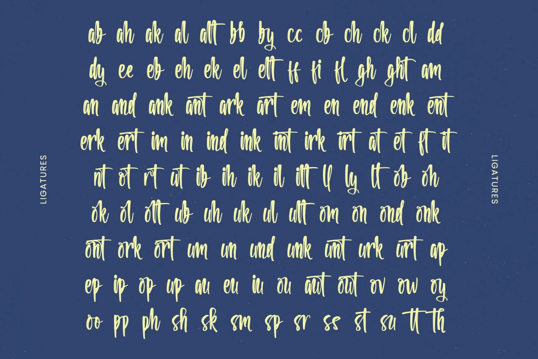 Preview 19 for Setalking - Bold Brush Font