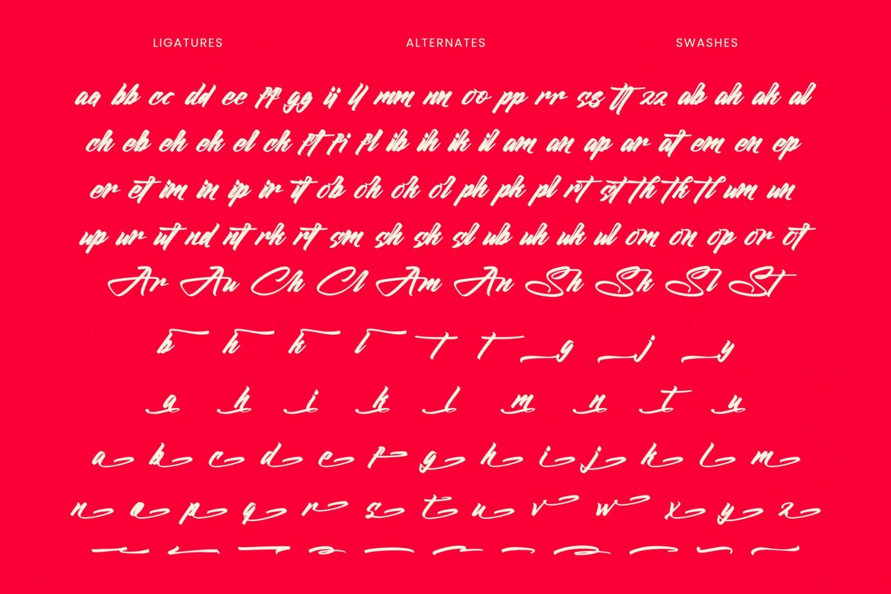 Preview 18 for Hunter Anthila - Bold Brush Font