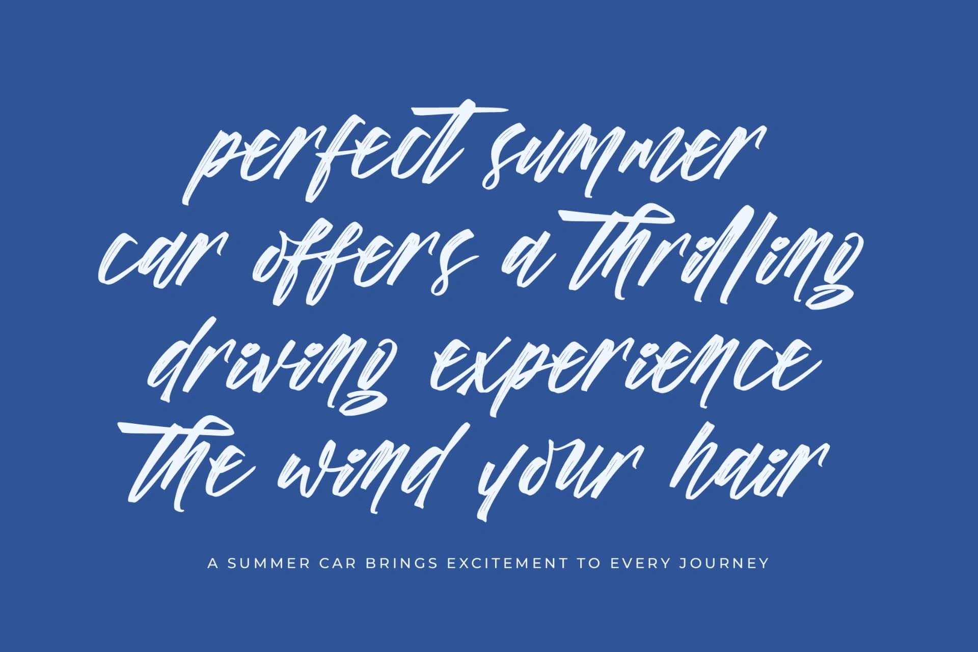 Preview 11 for Vichellen Jordan - Modern Brush Font