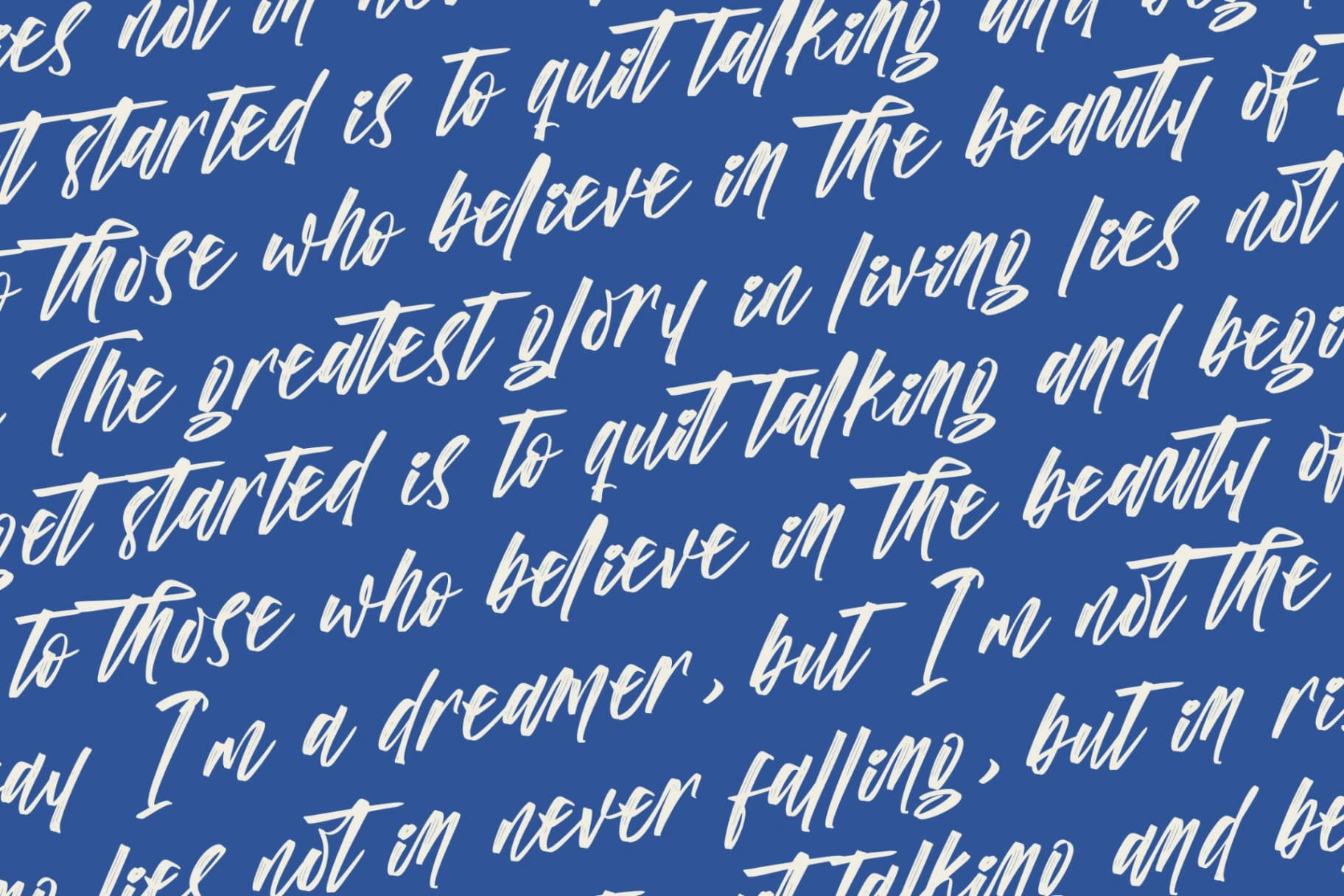 Preview 19 for Vichellen Jordan - Modern Brush Font