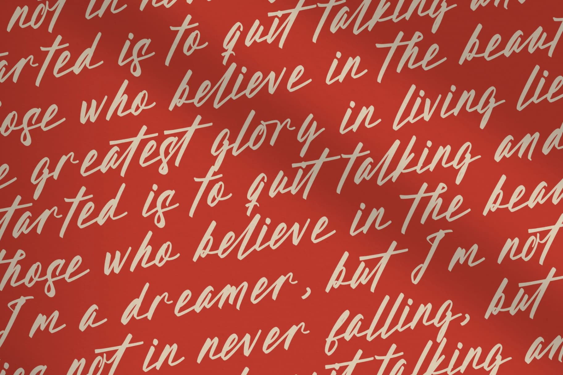 Preview 17 for Aleghtoz Mountain - Modern Script Font