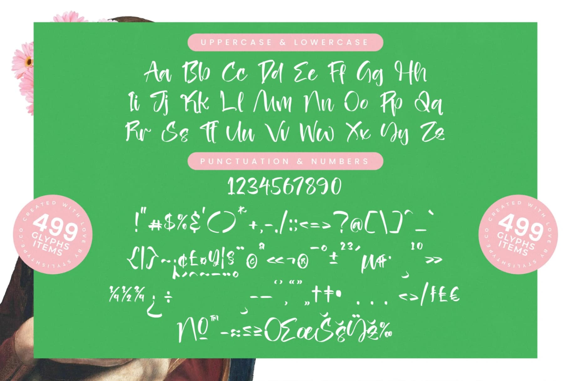 Preview 13 for Heights Asterick - Modern Handwritten Font