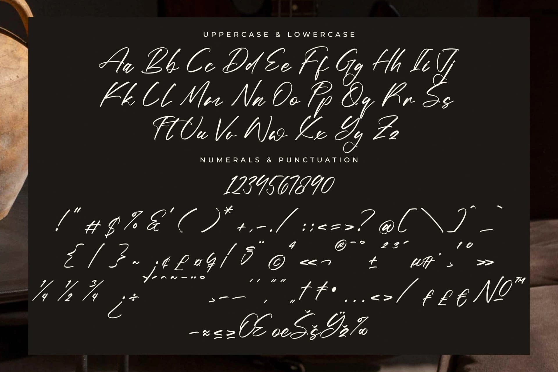 Preview 13 for Preston Smith – Modern Handwritten Font