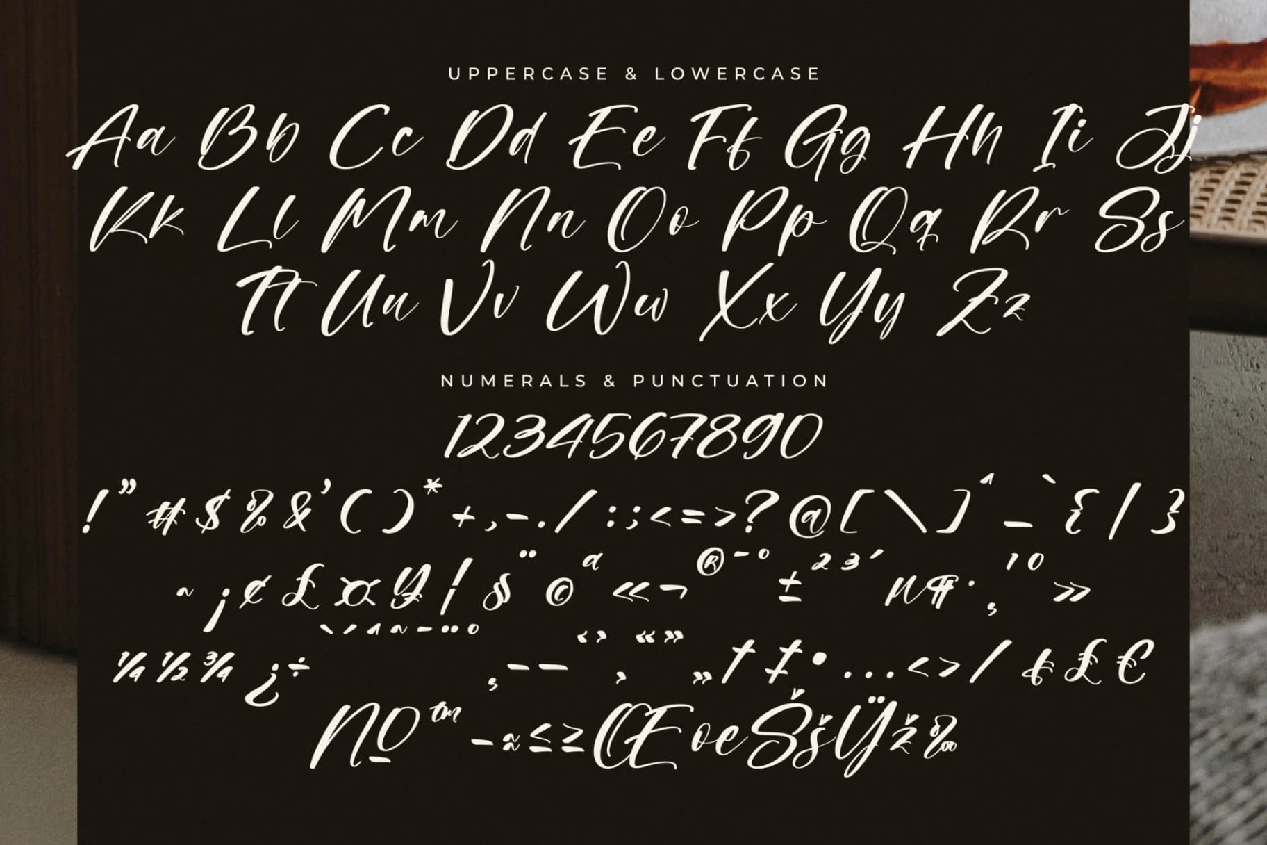 Preview 13 for Rednigho – Modern Handwritten Font